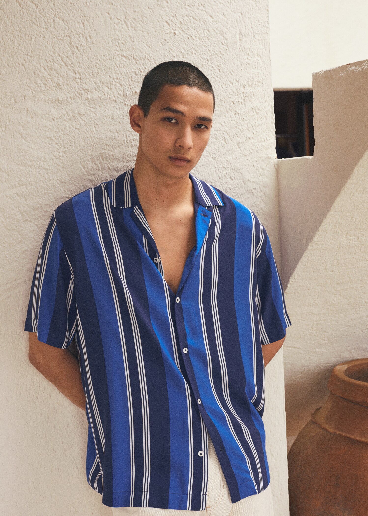 Camisa fluida rayas - Detalle del artículo 5