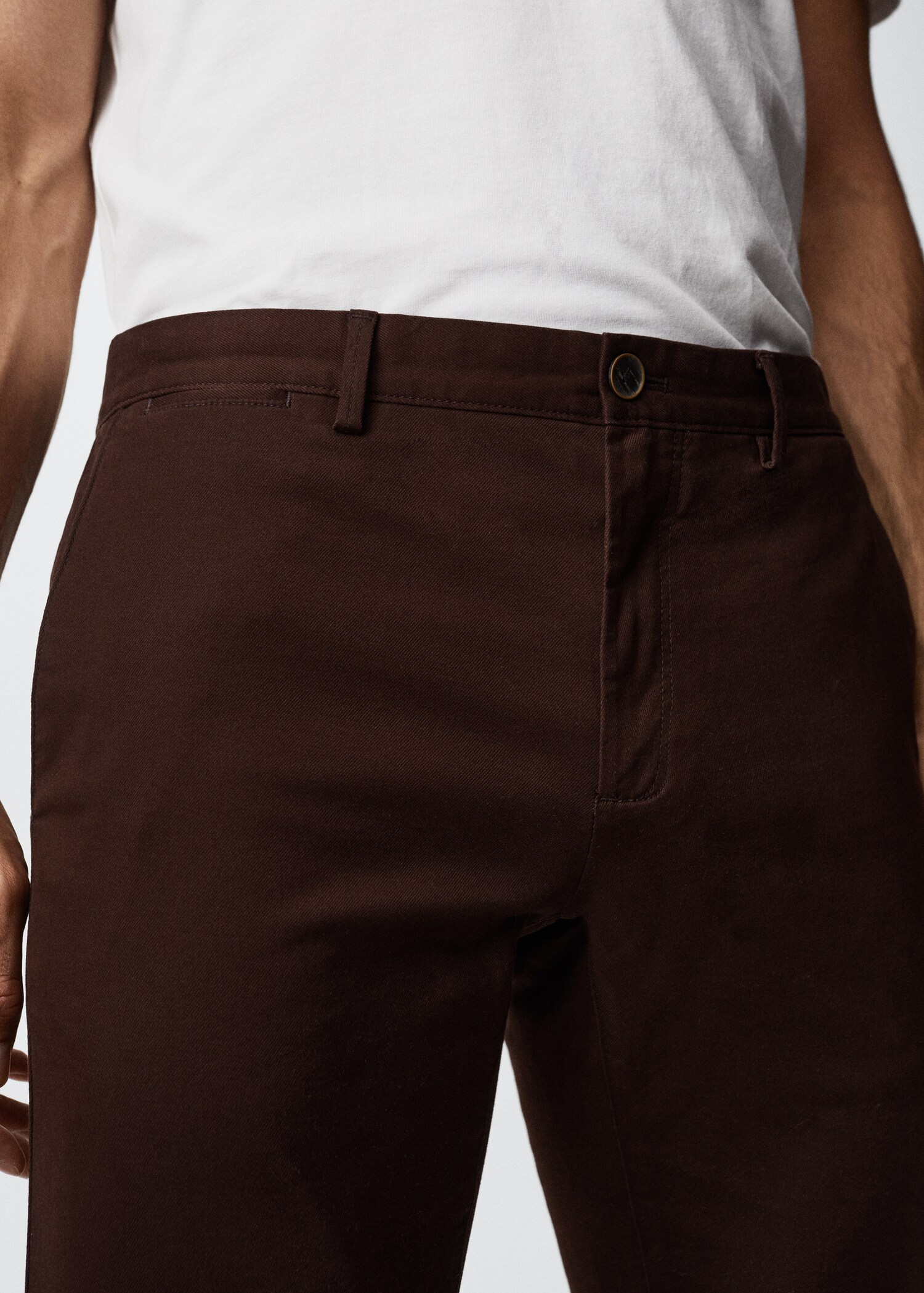 Pantalon chino slim fit serge - Détail de l'article 1