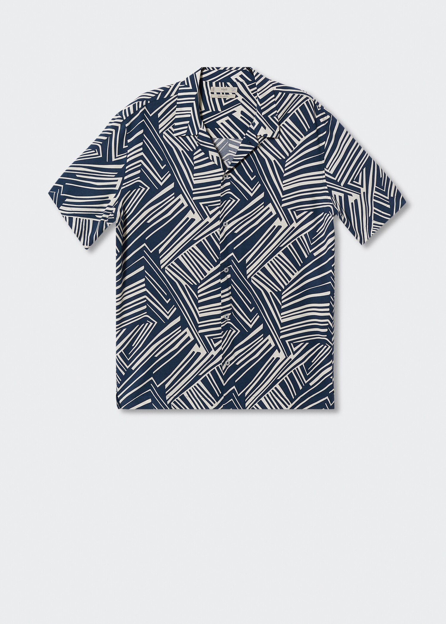 Camisa fluida estampada - Artículo sin modelo