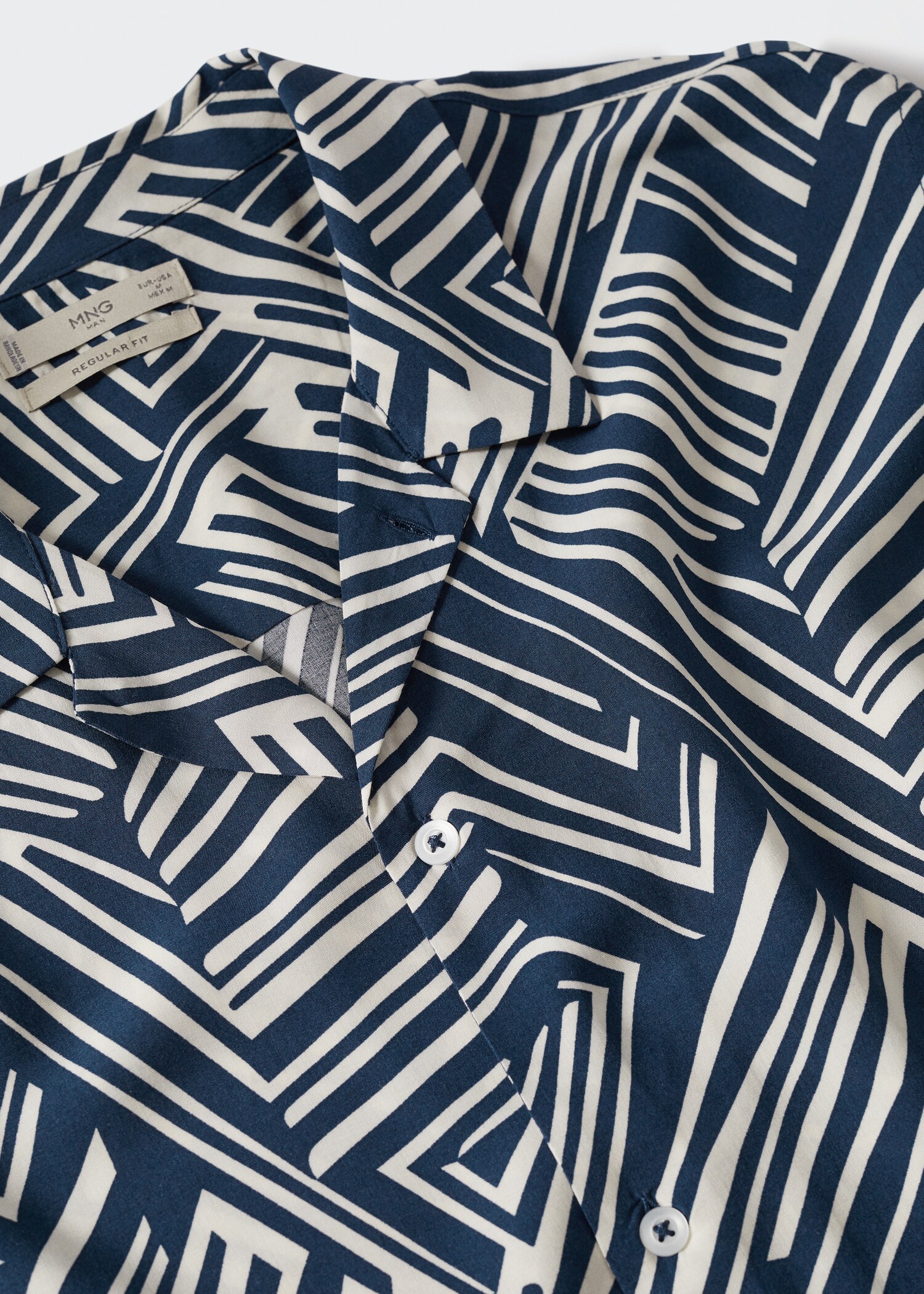 Camisa fluida estampada - Detalle del artículo 8
