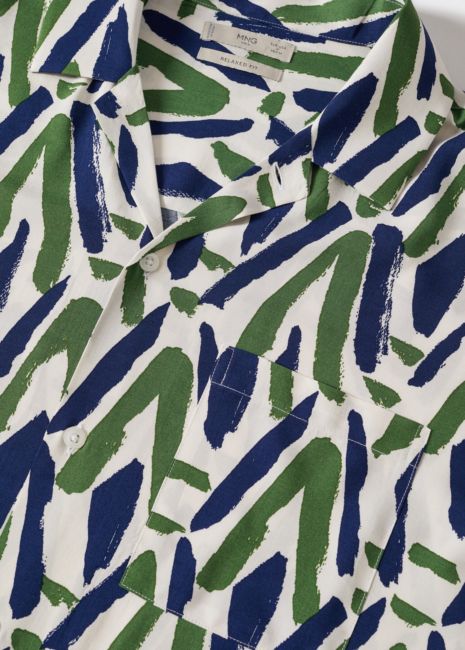 Printed flowy shirt - Details of the article 8