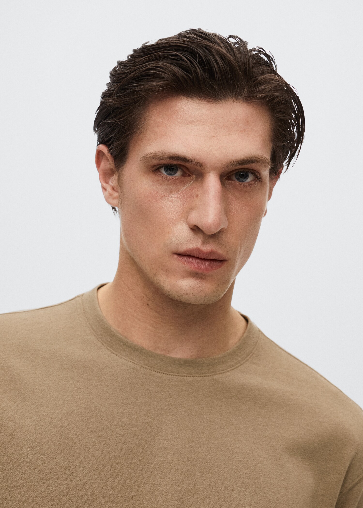 T-Shirt aus Leinen-Baumwoll-Mix - Detail des Artikels 1