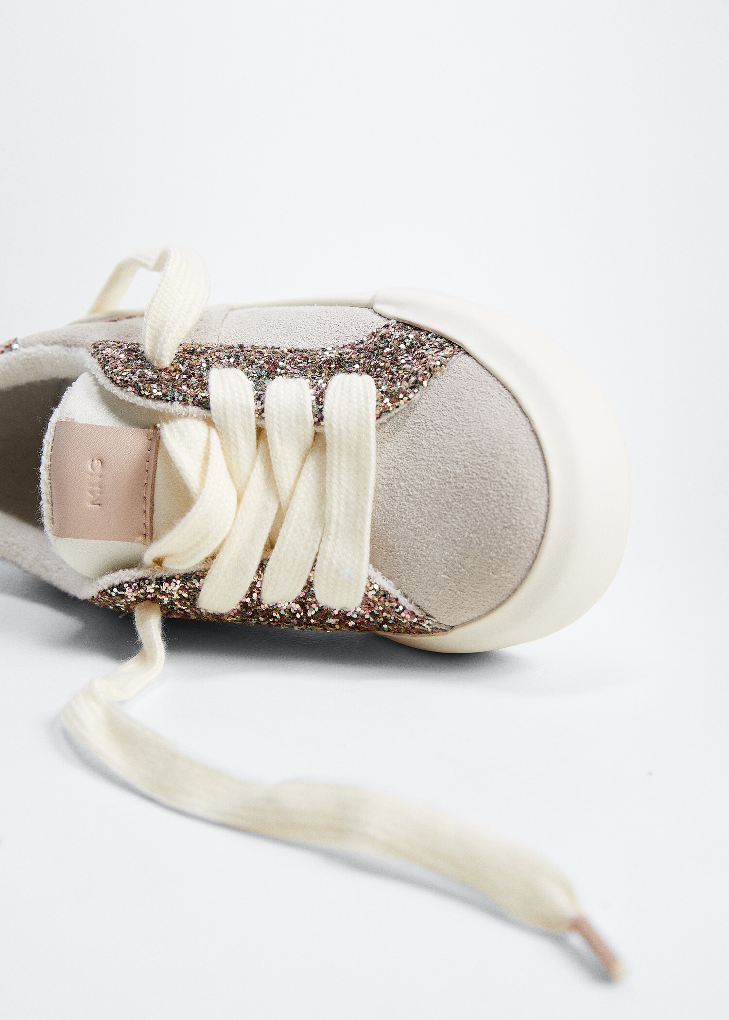Sneaker pelle glitter - Piano medio
