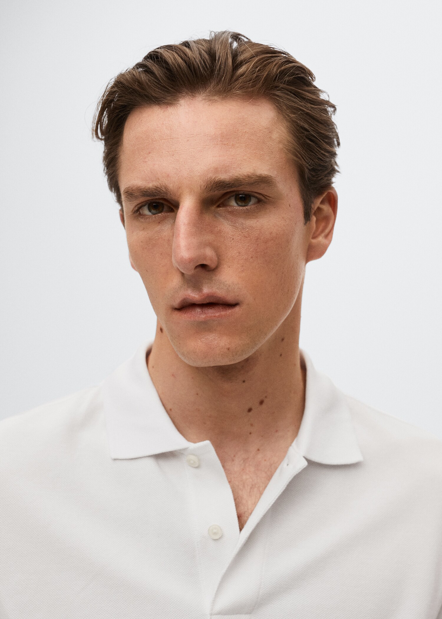 Cotton piqué polo shirt - Details of the article 1