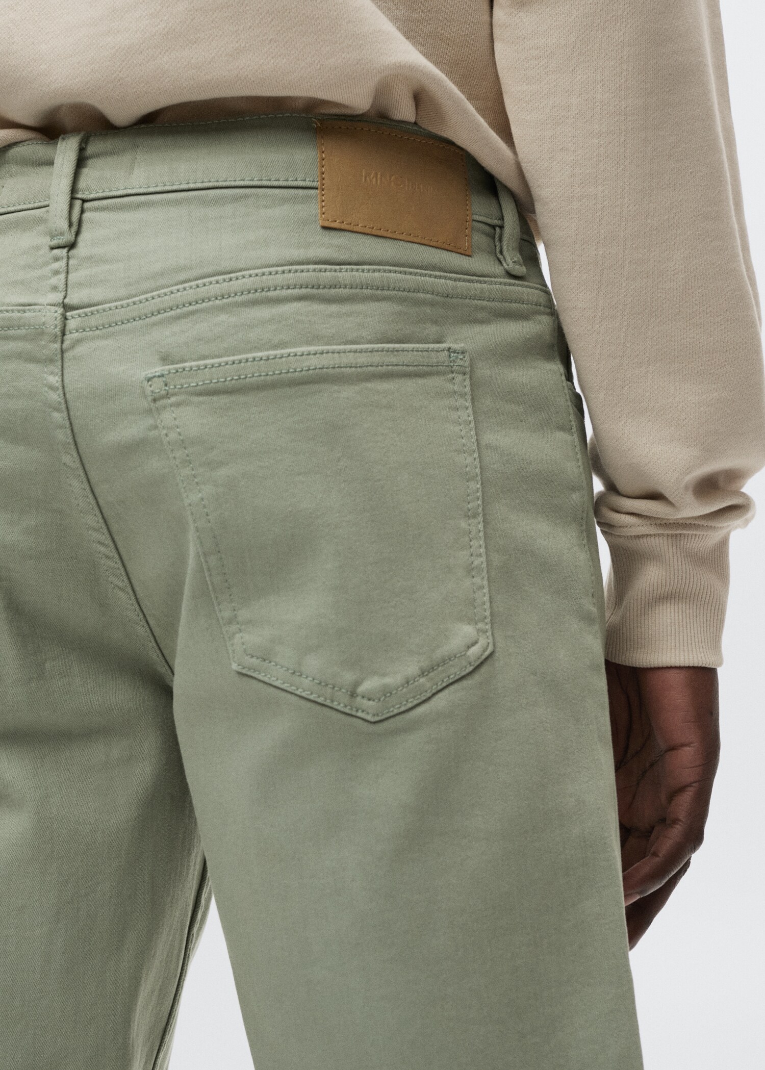 Bermuda en jean coton stretch - Détail de l'article 3