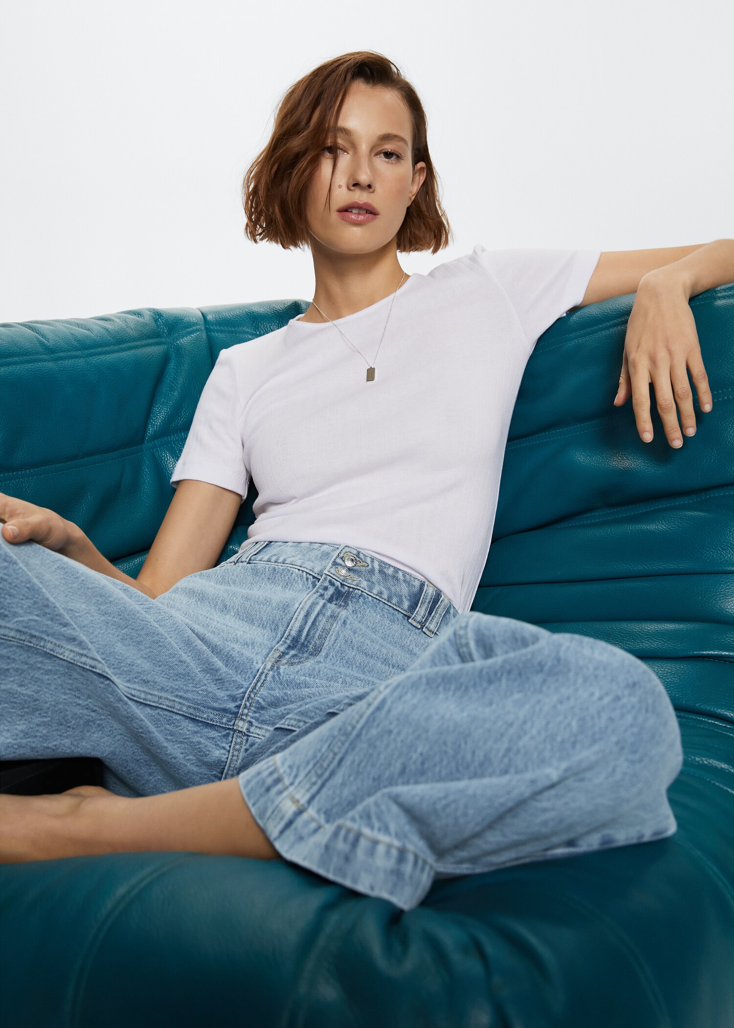 Jeans vita media Wideleg - Dettaglio dell'articolo 2