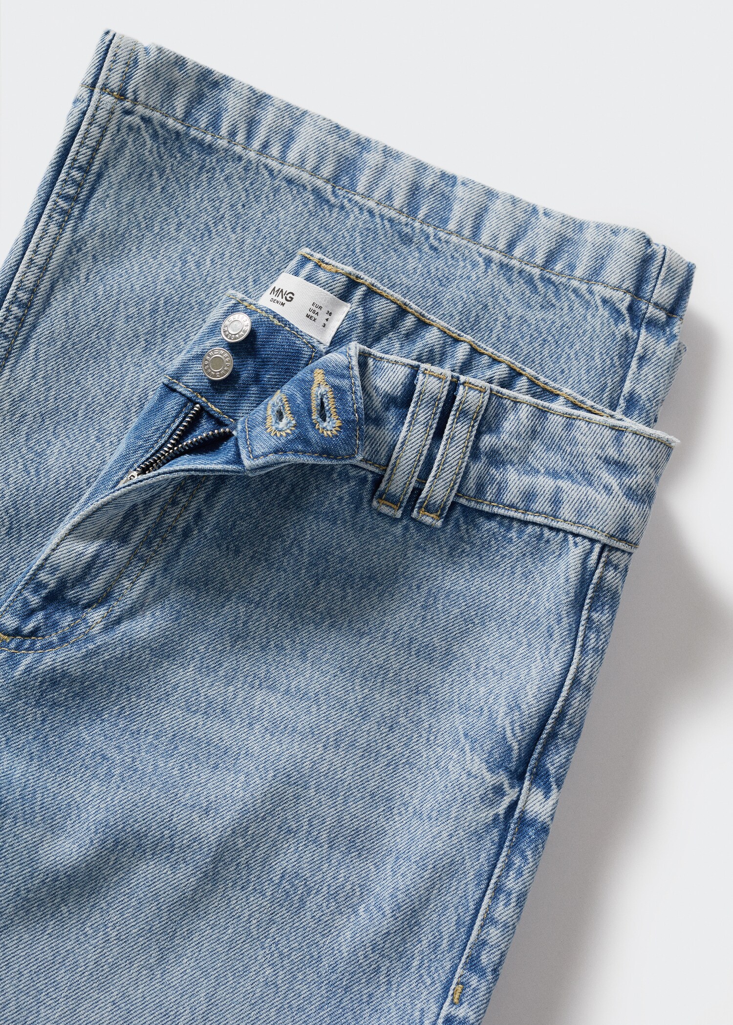 Jeans vita media Wideleg - Dettaglio dell'articolo 8