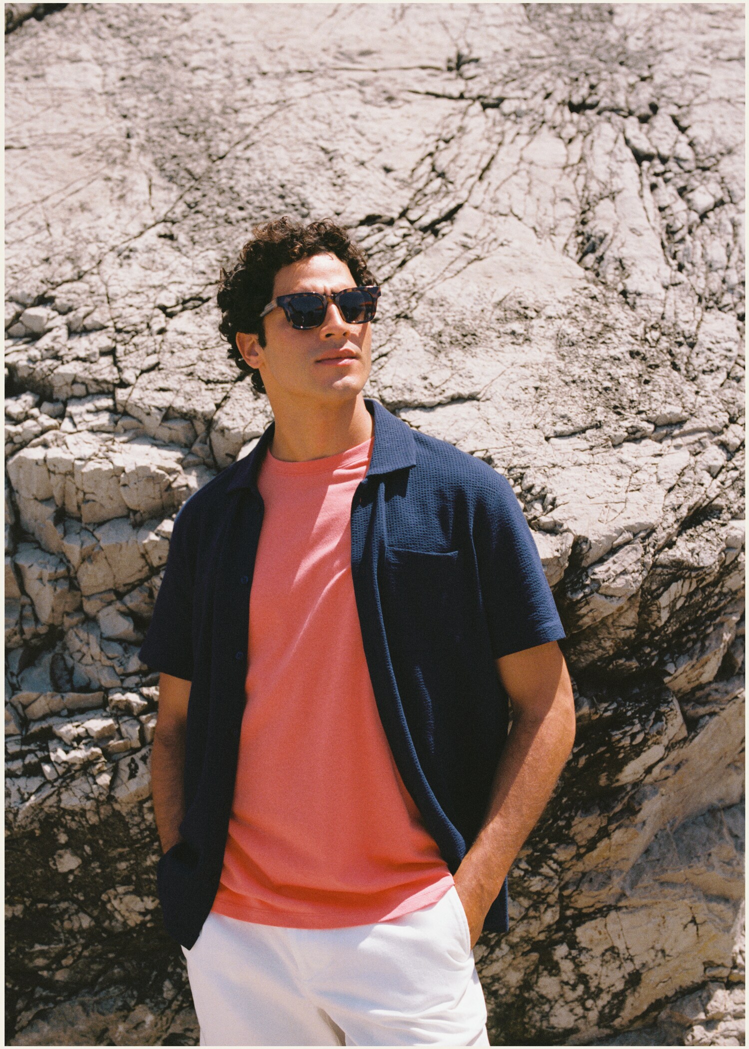 Cotton seersucker shirt - Details of the article 5