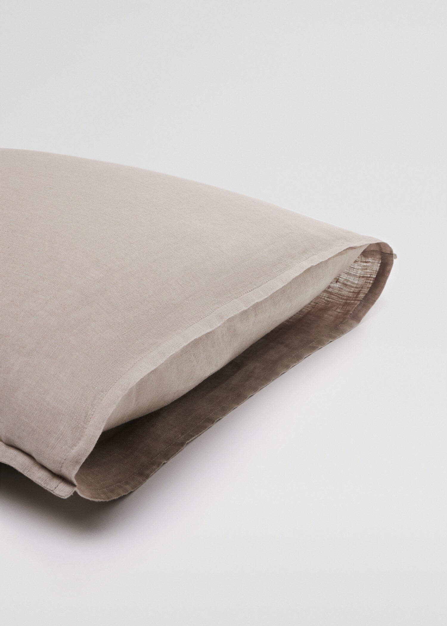 Kopfkissenbezug aus 100 % Leinen 45 x 110 cm - Detail des Artikels 3
