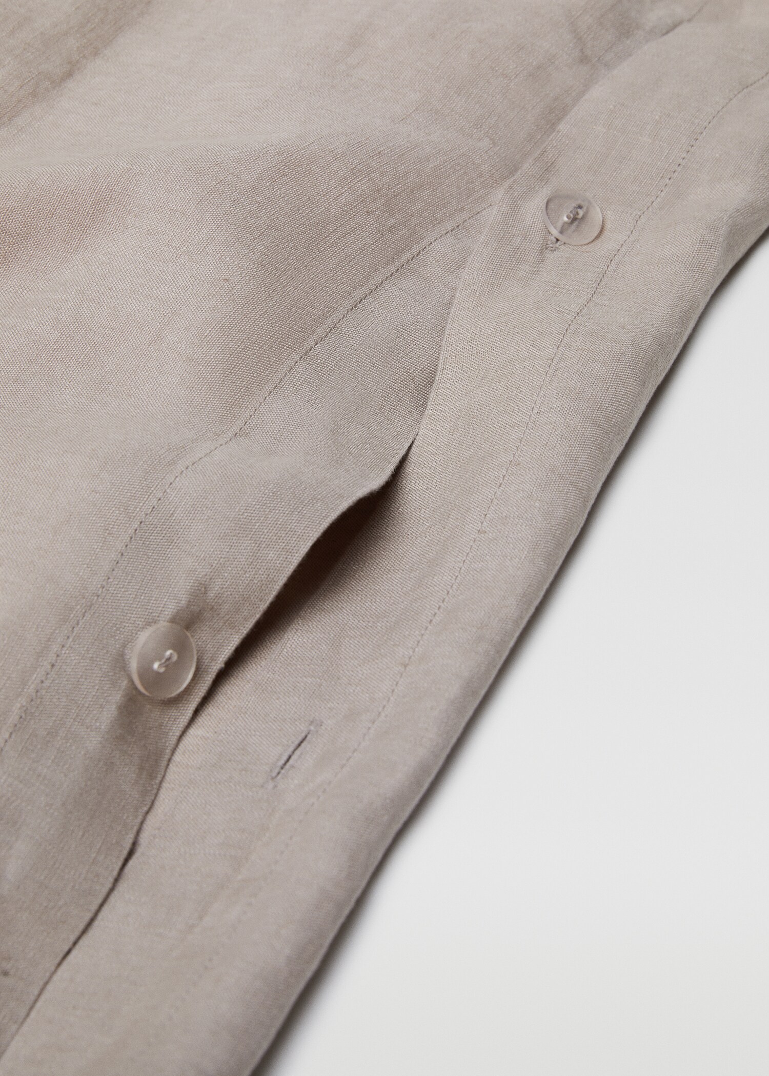 Bettbezug aus 100 % Leinen für 150/160 cm Bett - Detail des Artikels 3