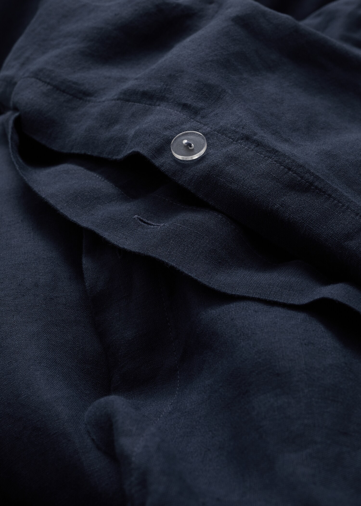 Bettbezug aus 100 % Leinen für 150/160 cm Bett - Detail des Artikels 3