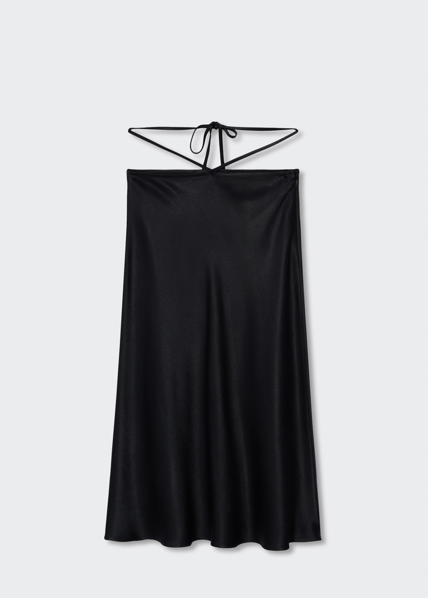 Satin wrap skirt - Article without model