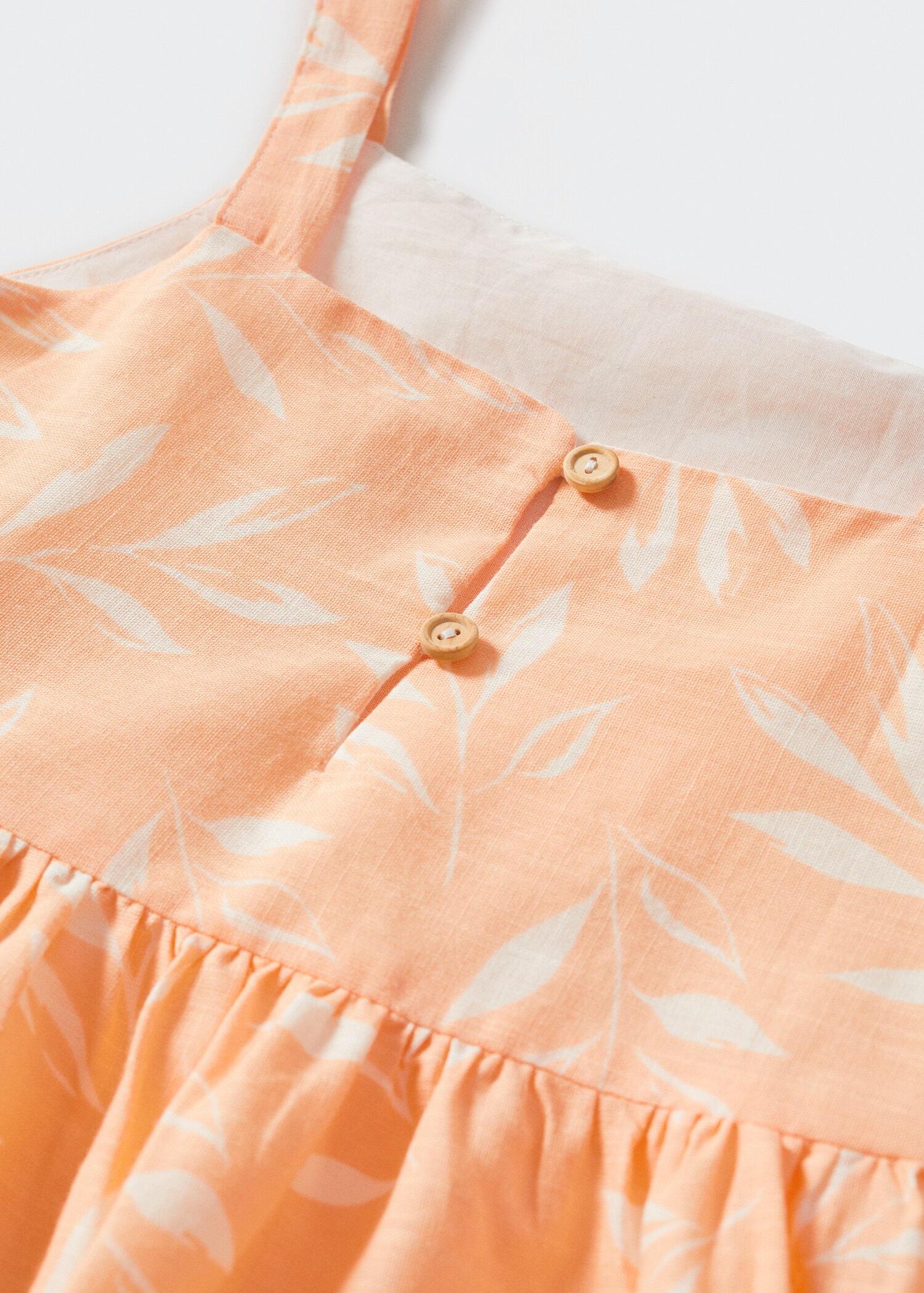 Vestido estampado hojas - Detalle del artículo 8