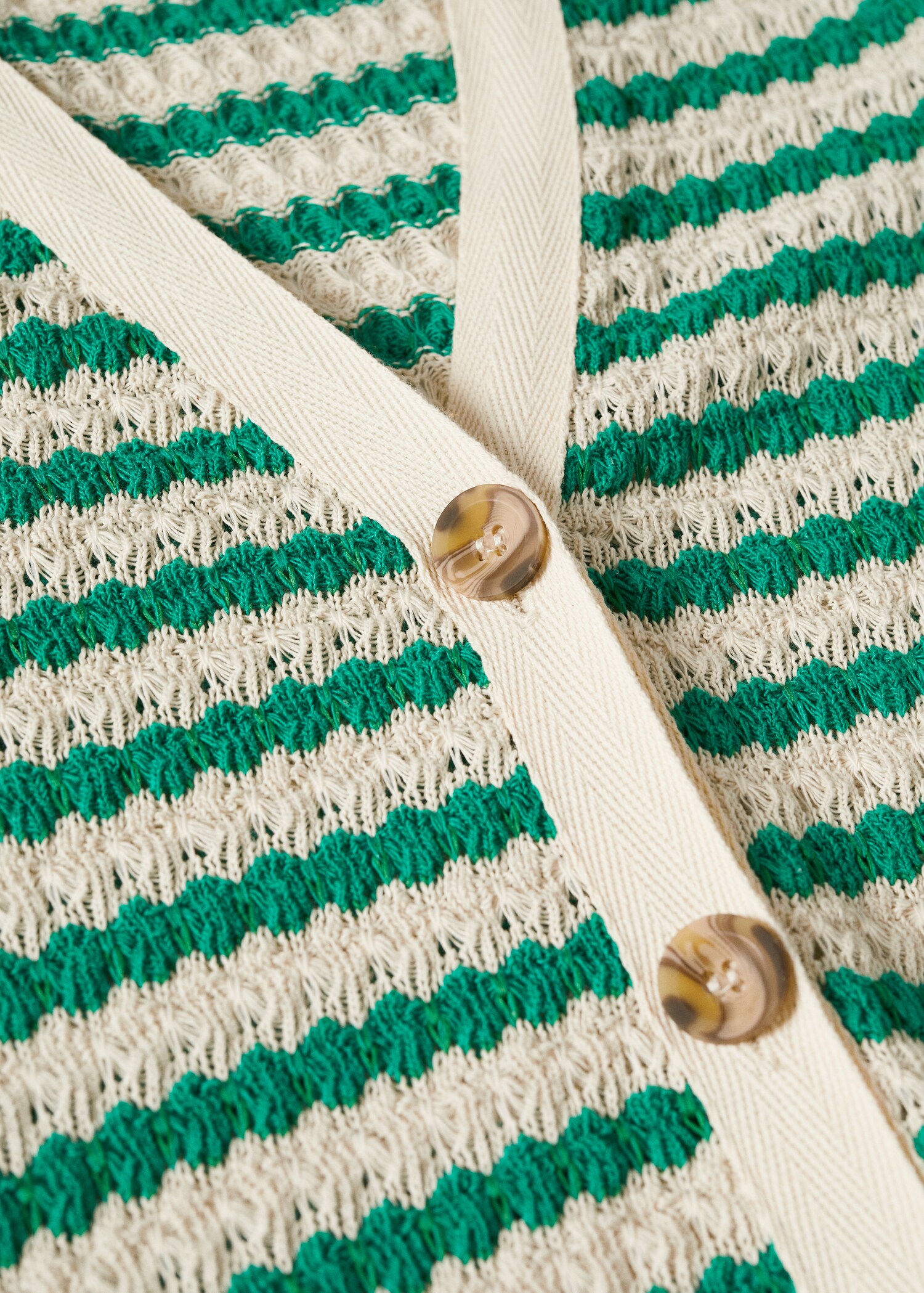 Robe en maille à rayures - Détail de l'article 8