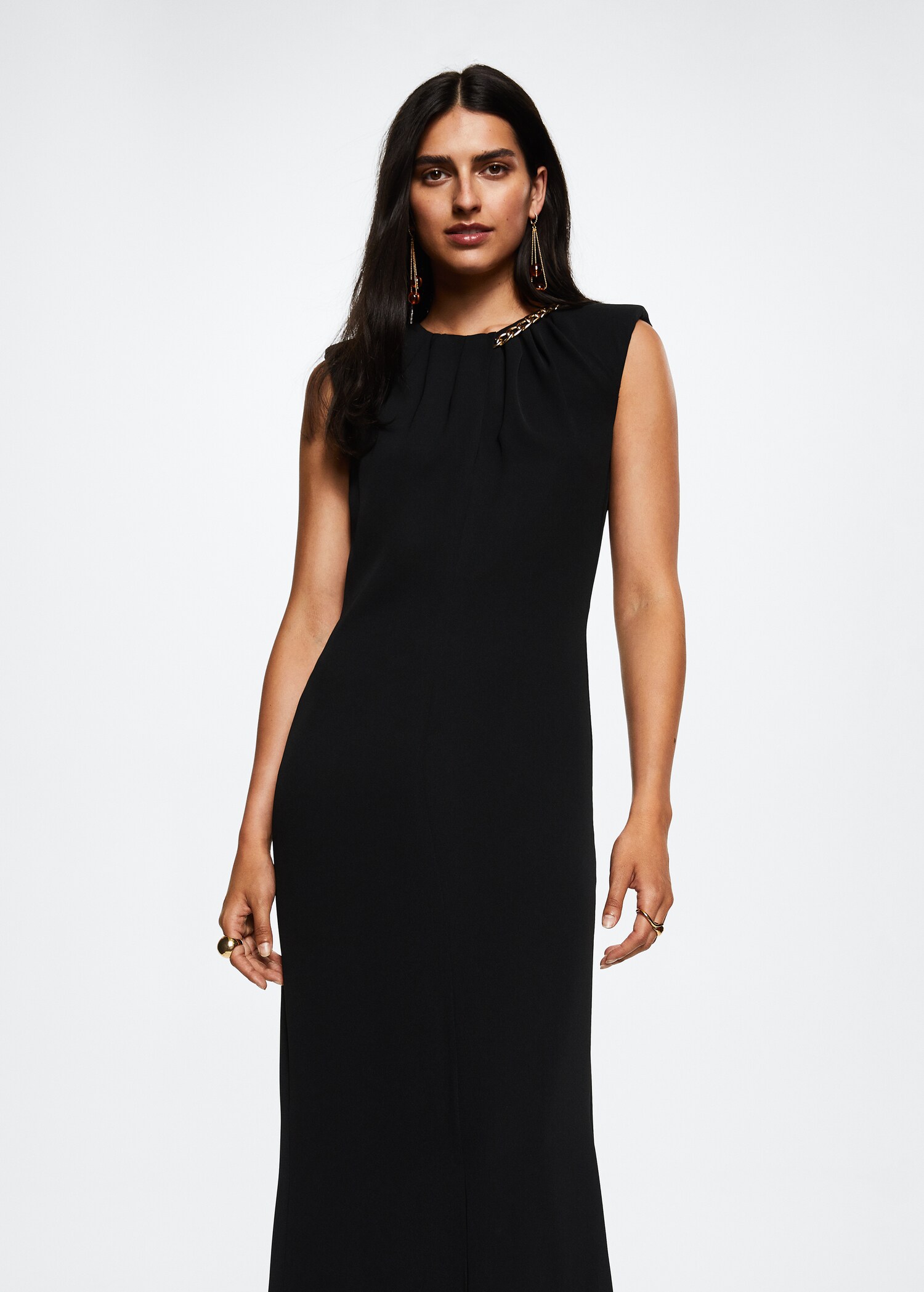 Cut-out back dress - Medium plane