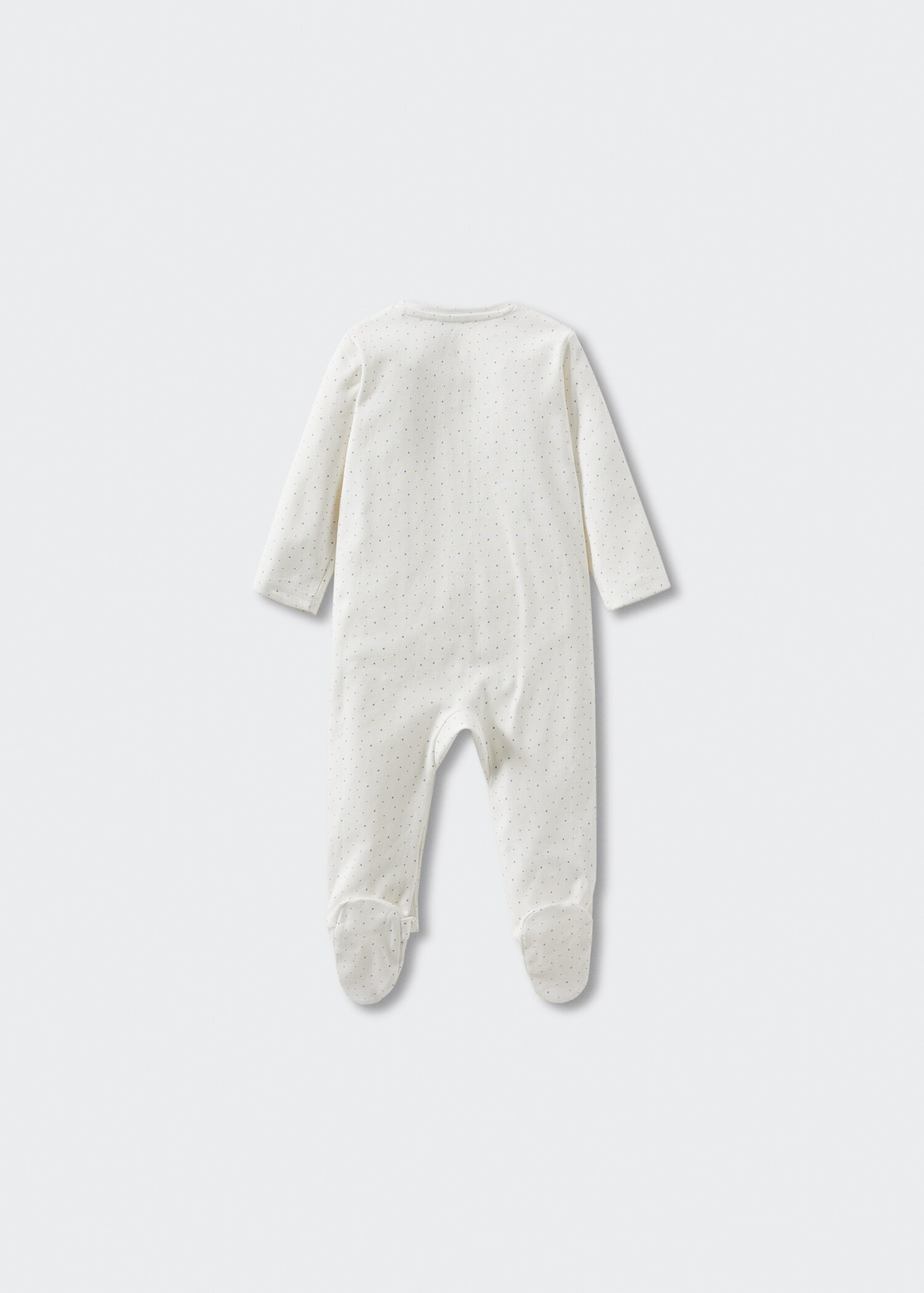 Pijama largo algodón - Reverso del artículo
