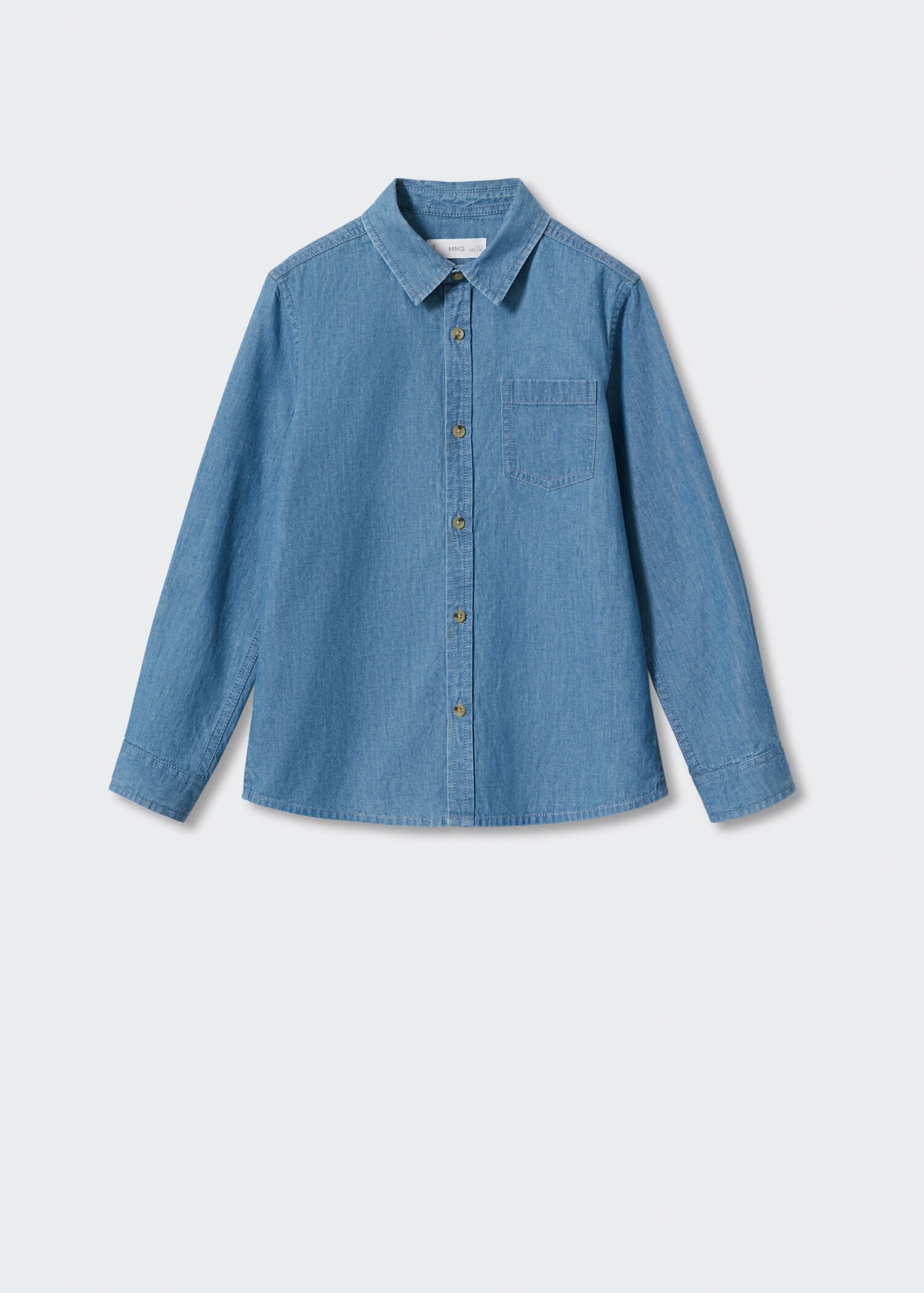 Camisa regular fit denim bolsillos - Artículo sin modelo
