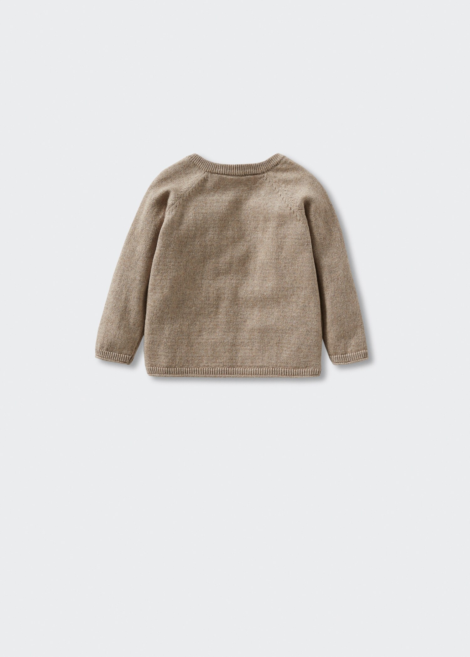 Fine-knit sweater - Reverse of the article
