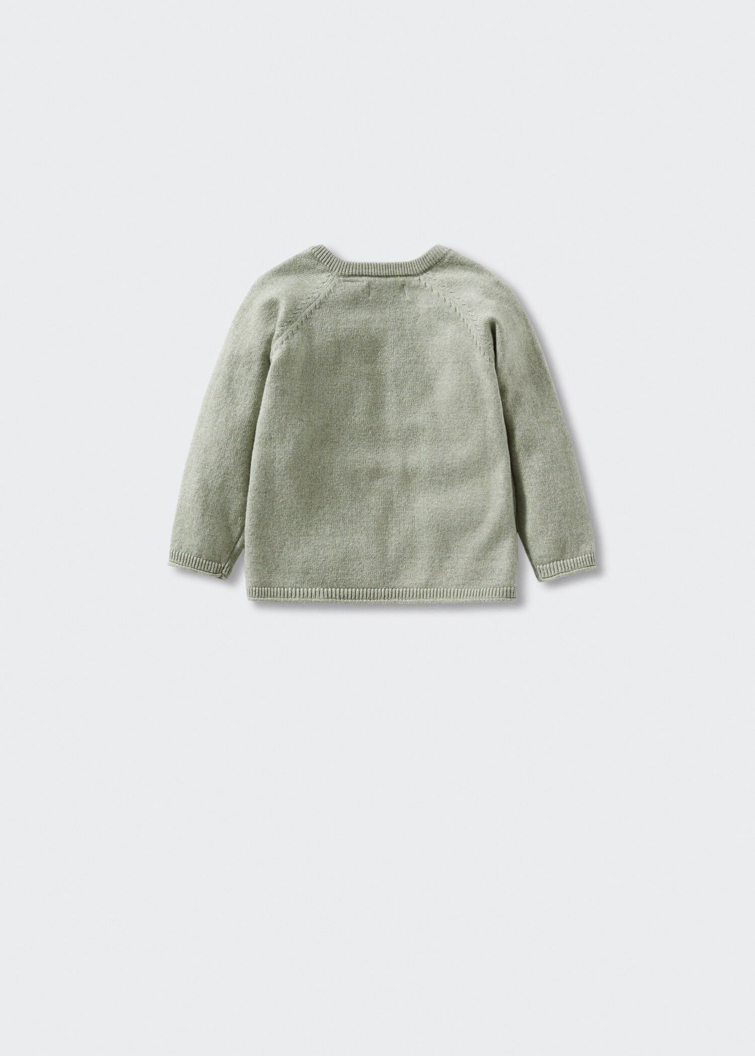 Fine-knit sweater - Reverse of the article