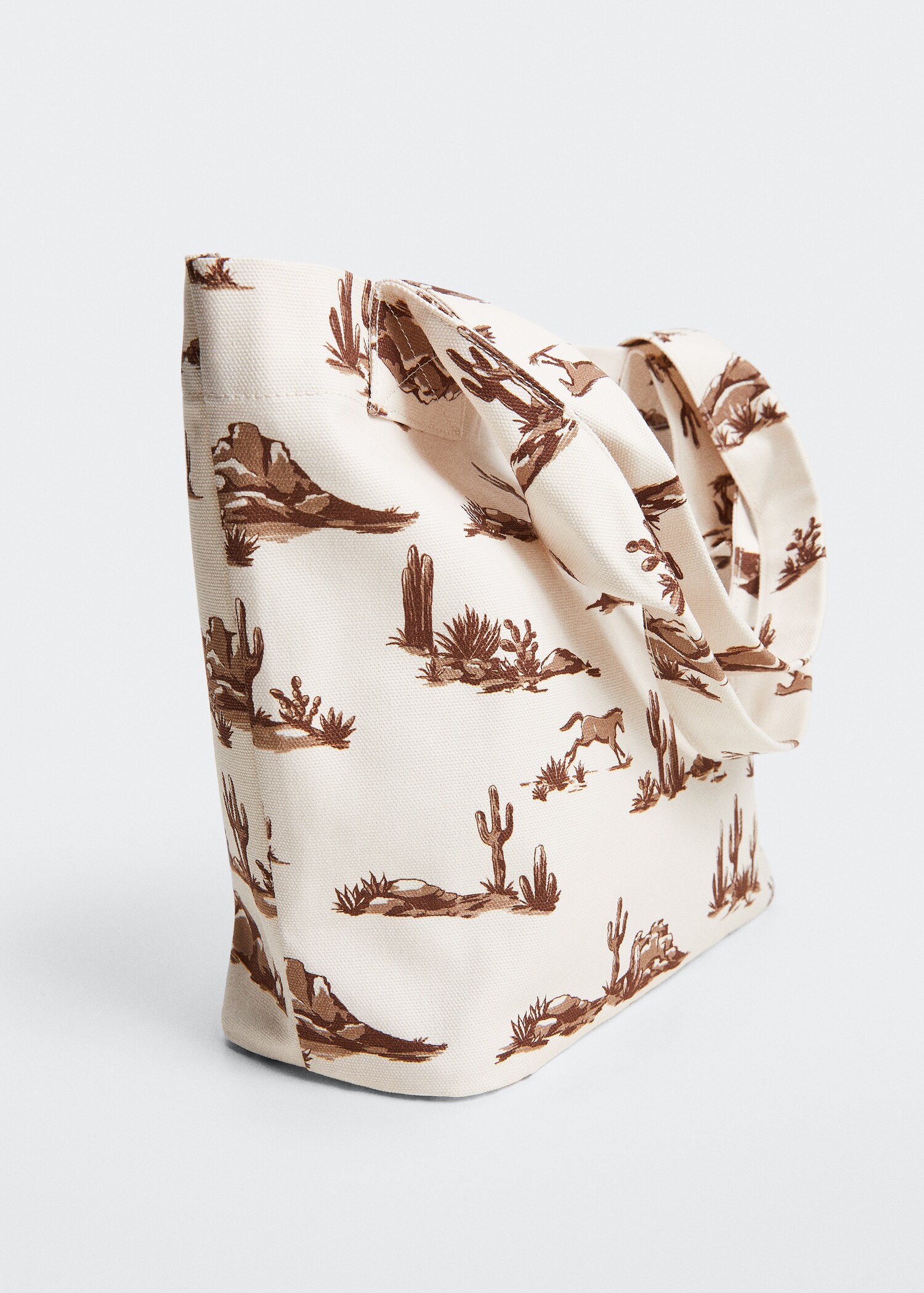 Sac cabas imprimé - Plan moyen