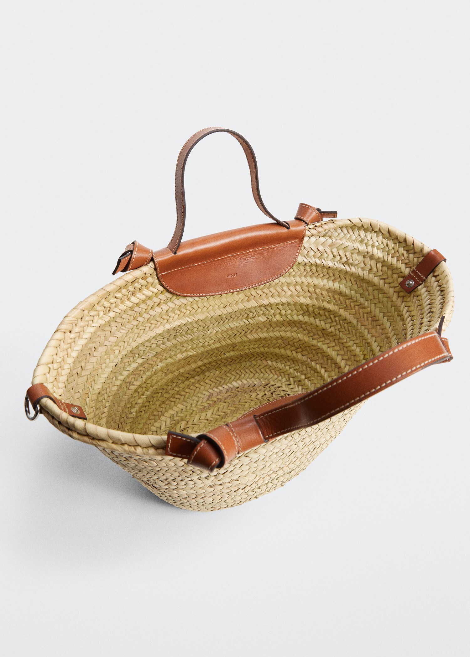 Raffia tote bag - Details of the article 2