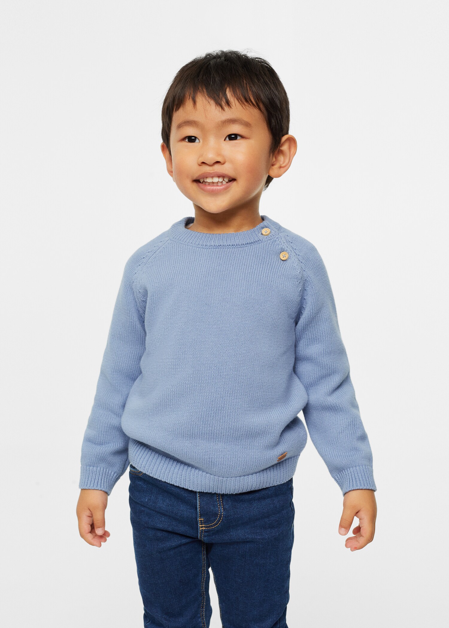 Knitted braided sweater - Details of the article 1