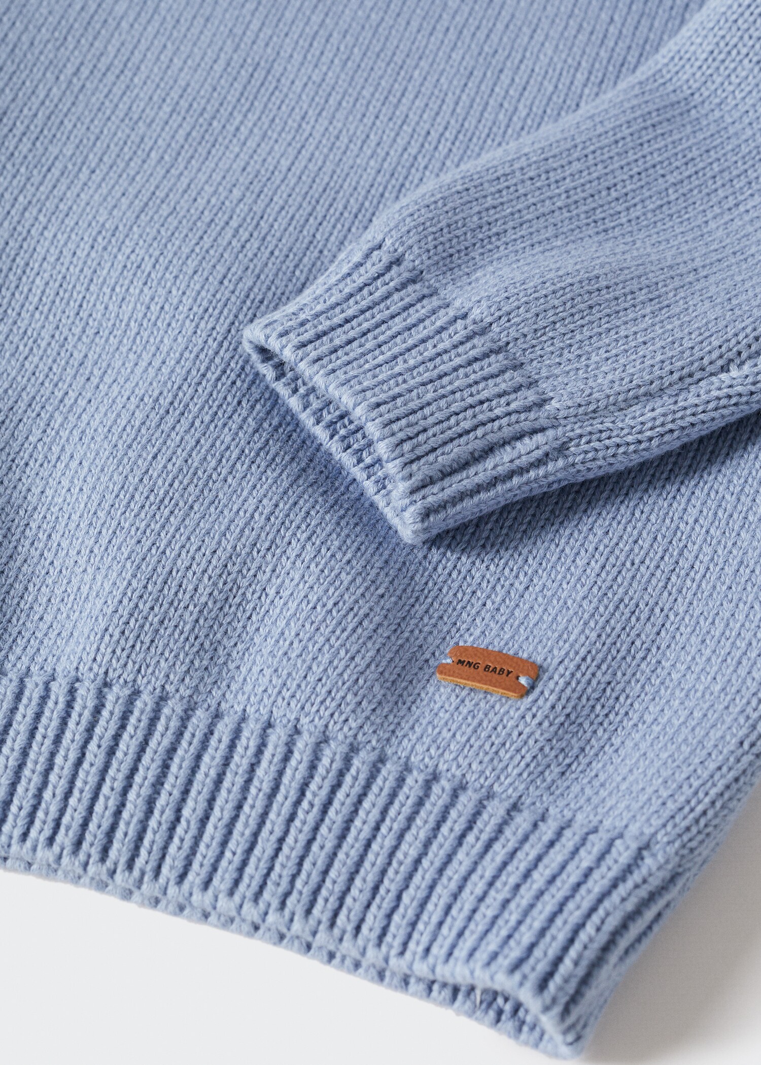 Knitted braided sweater - Details of the article 8