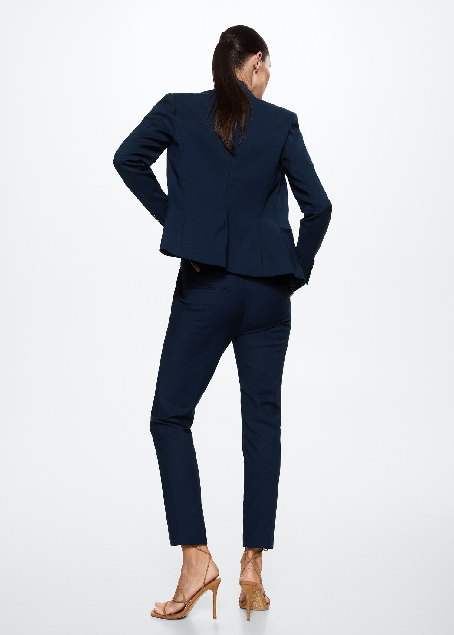 Pantalón pitillo traje - Reverso del artículo