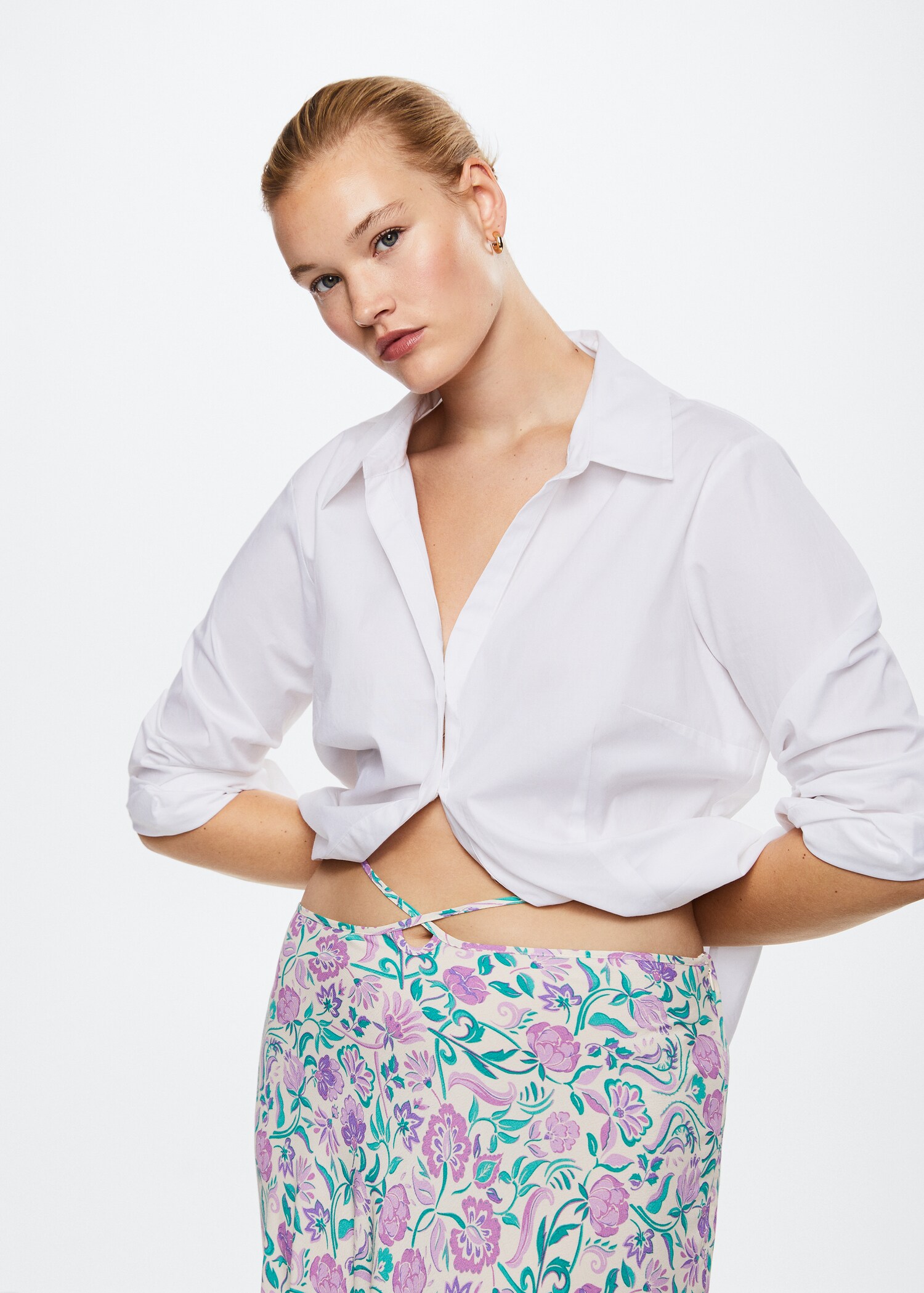 Falda fluida estampada - Detalle del artículo 5