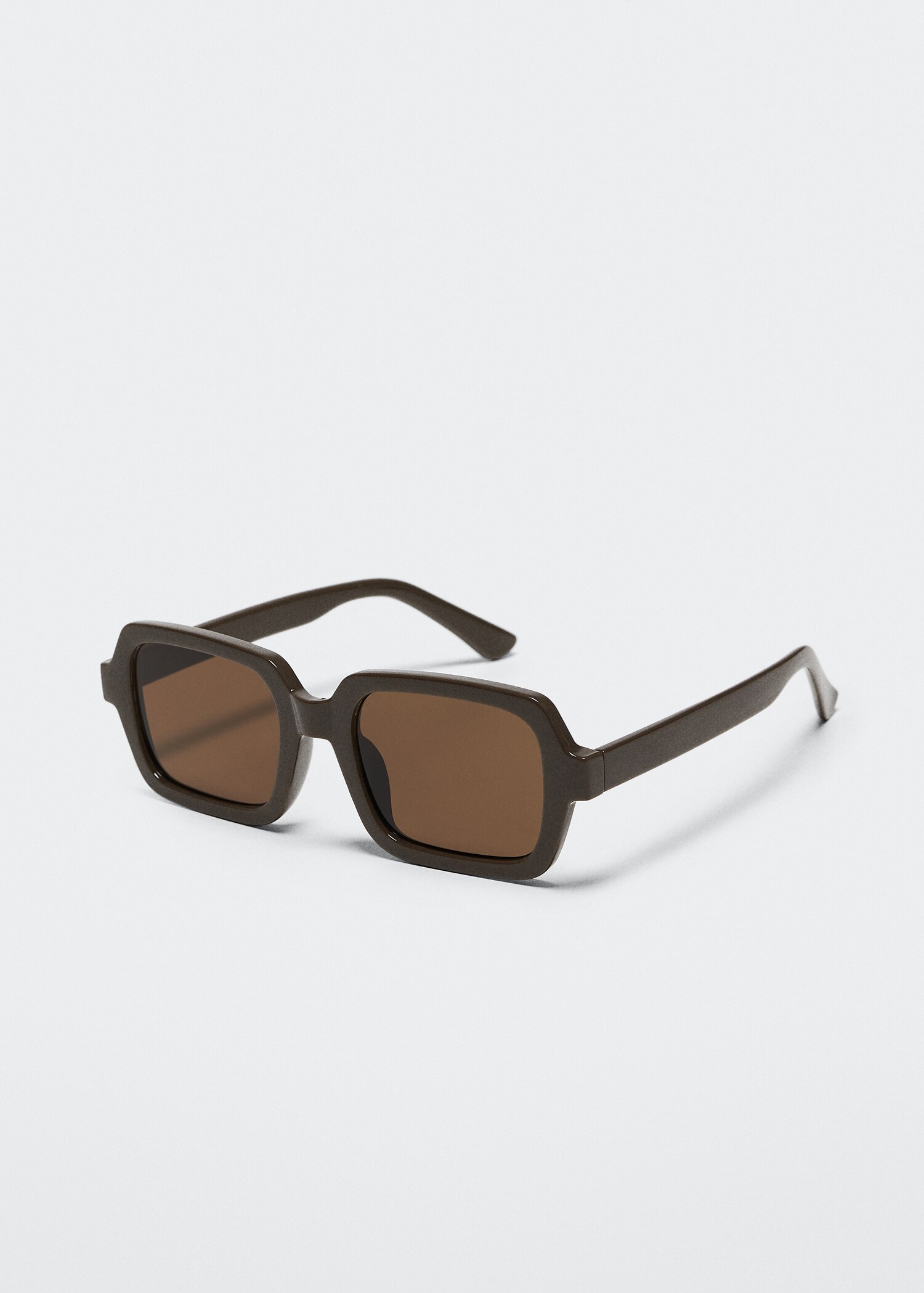 Squared frame sunglasses - Medium plane