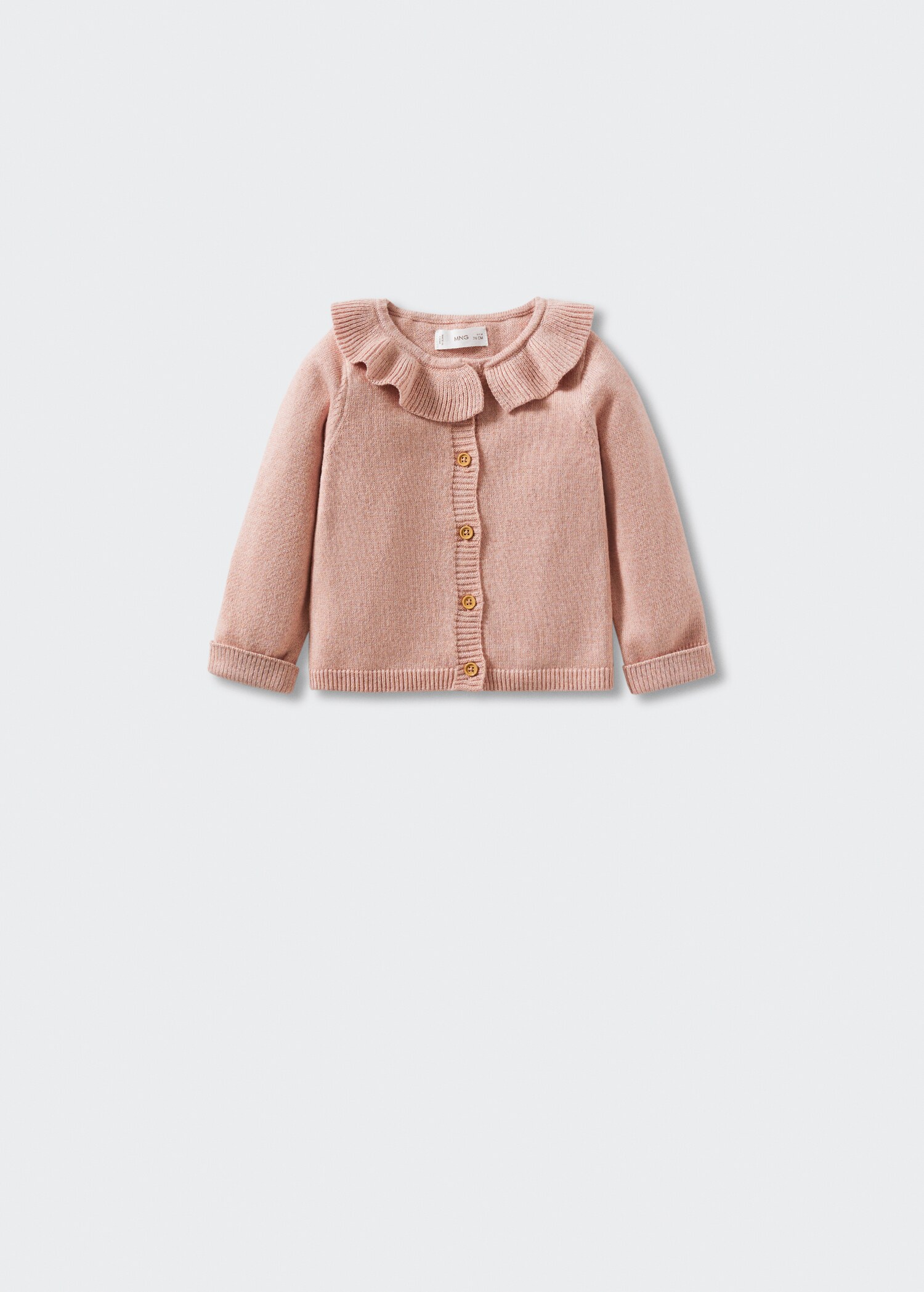 Cotton-blend cardigan - Article without model