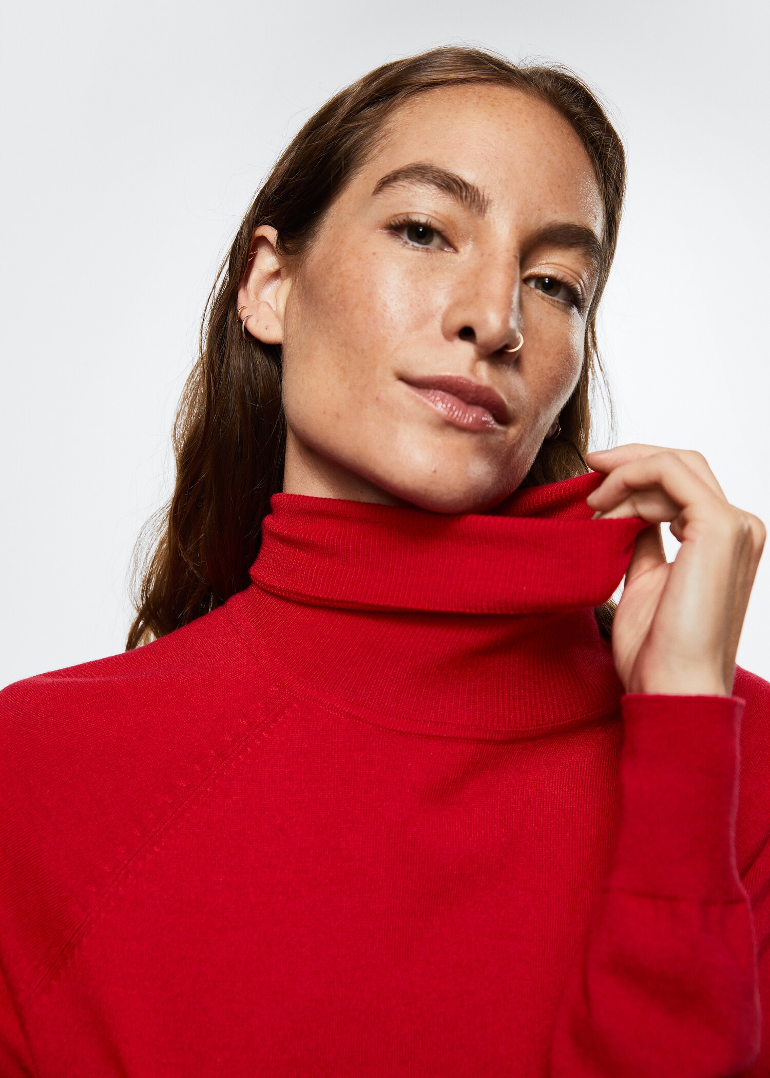 Pull-over maille col roulé - Détail de l'article 1