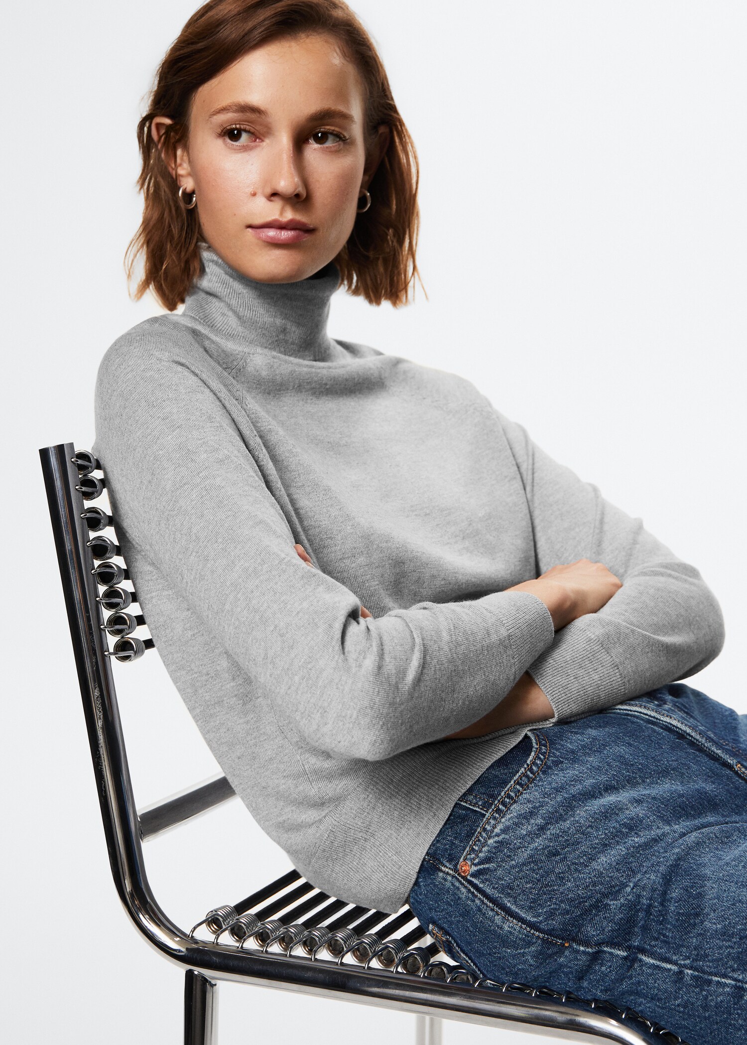 Pull-over maille col roulé - Détail de l'article 2