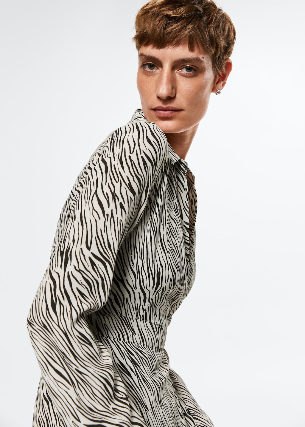 Animal print dress - Women | MANGO Iraq