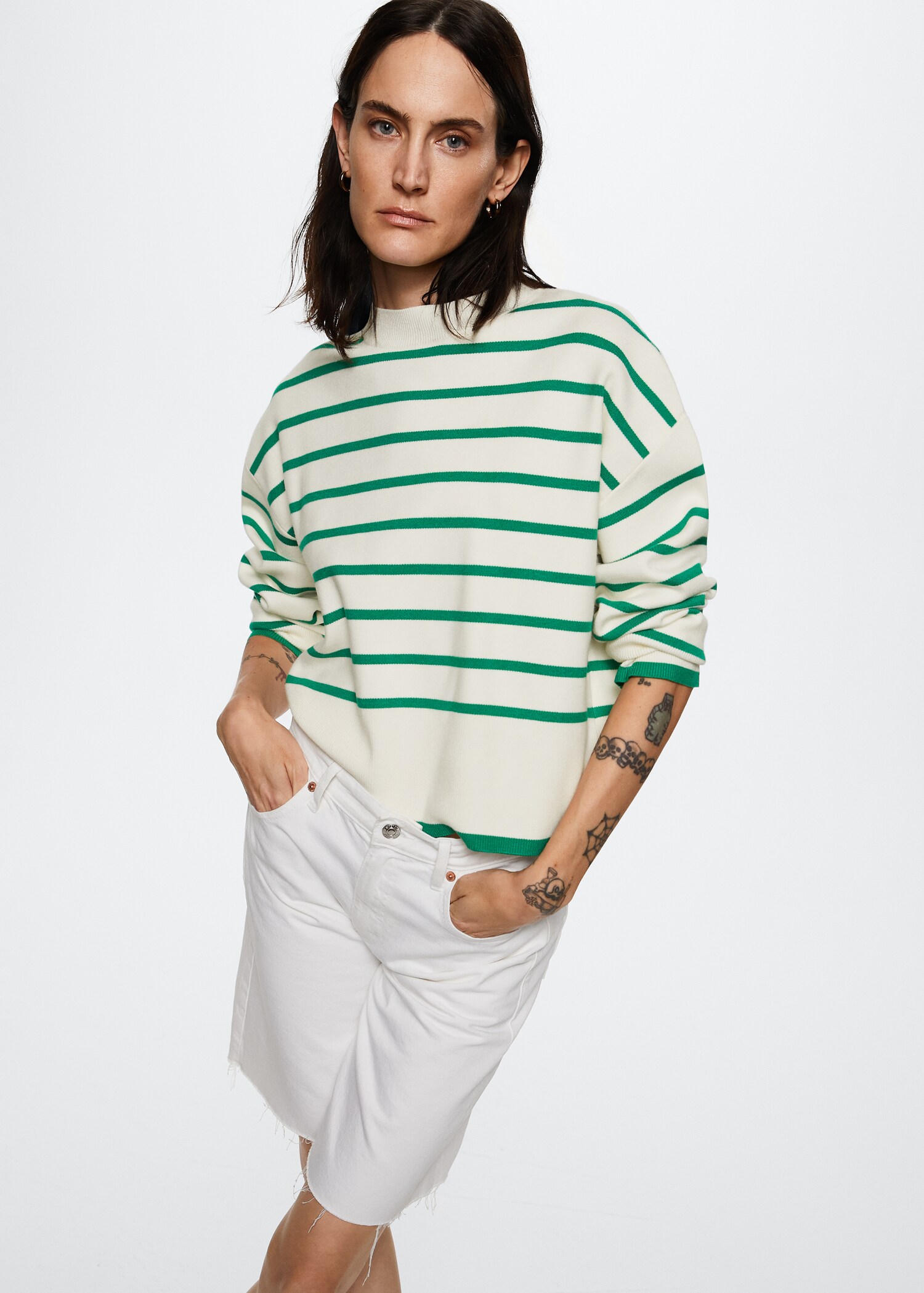 Oversize knit sweater - Medium plane