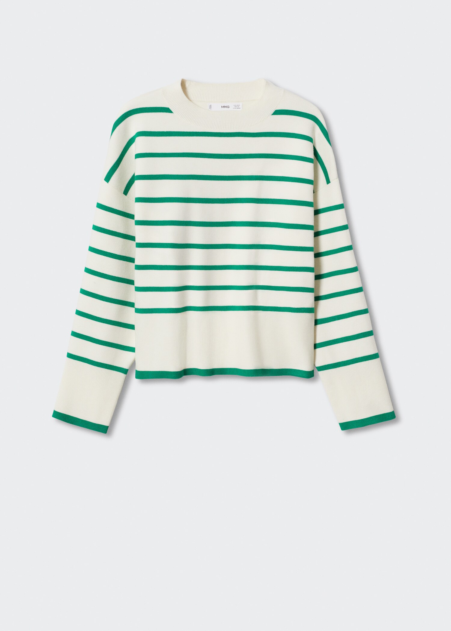Oversize knit sweater - Article without model