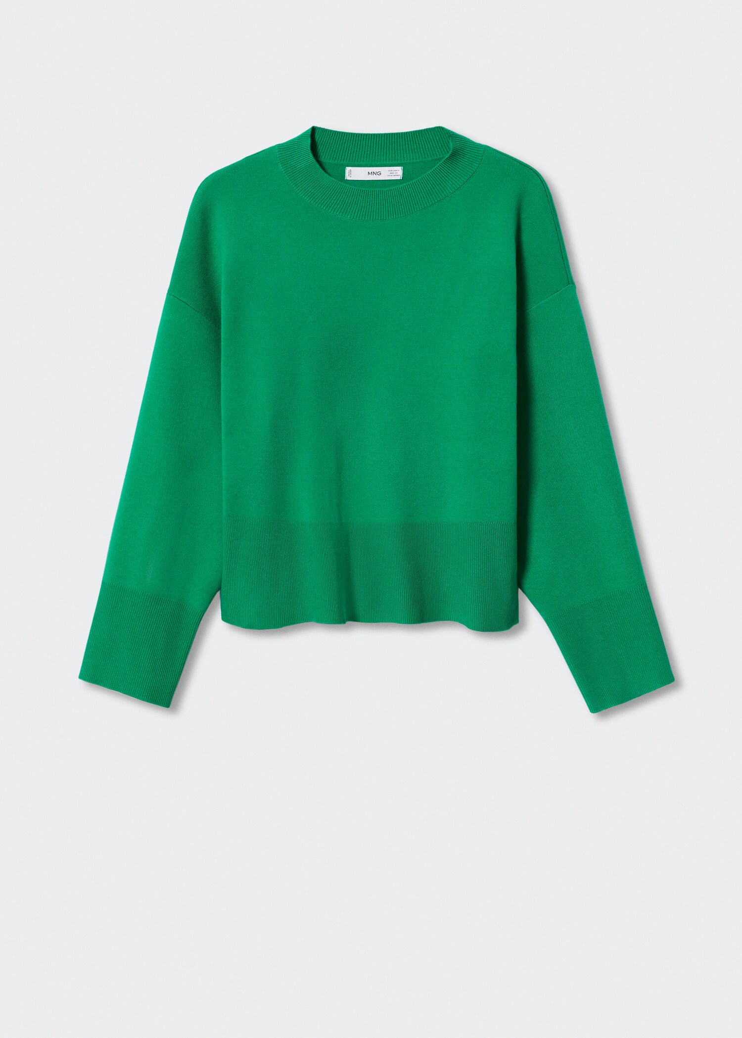 Oversize knit sweater - Article without model