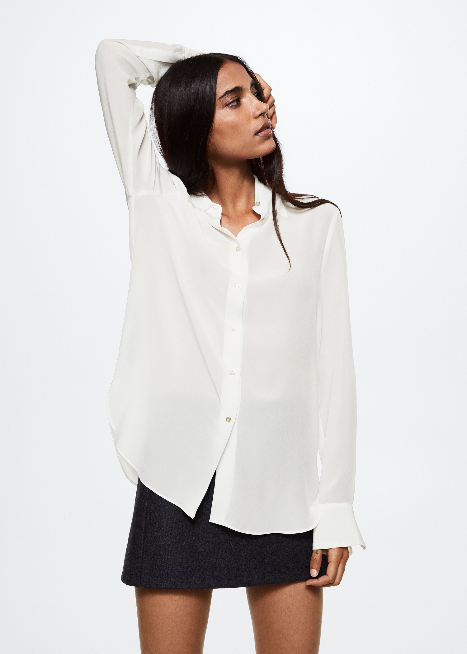 Chemise 100 % soie - Détail de l'article 2