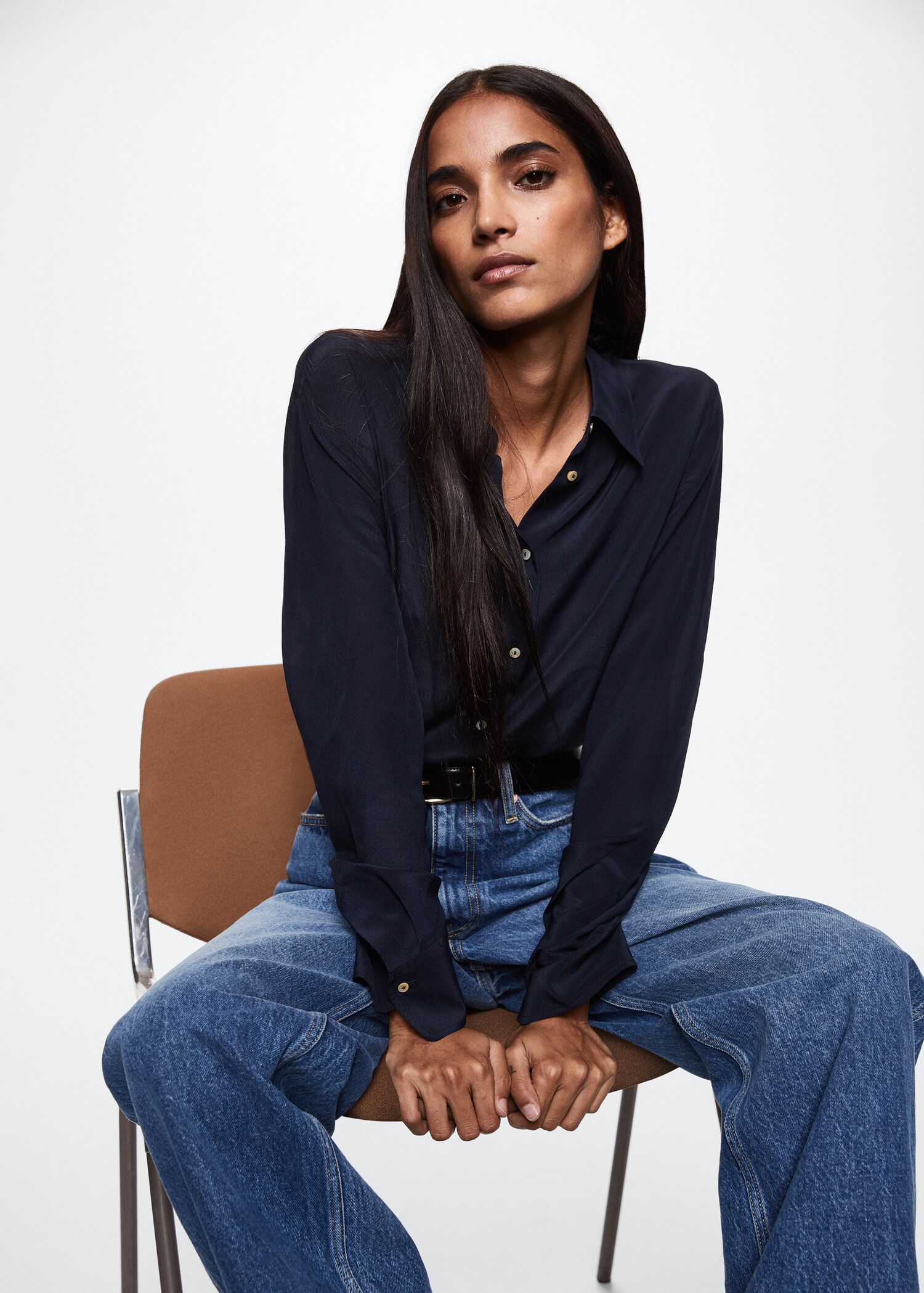 Chemise 100 % soie - Détail de l'article 2