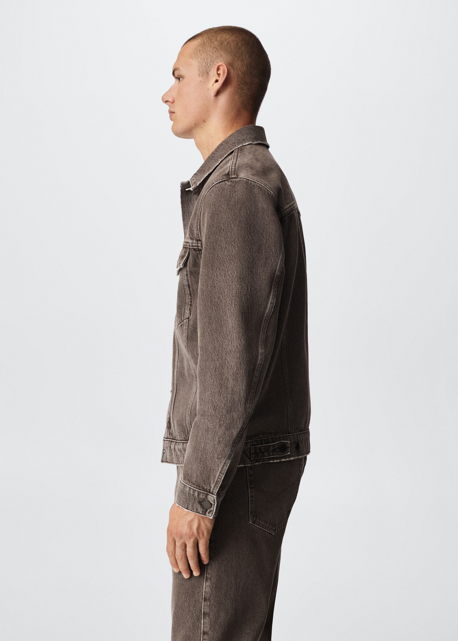 Oversize-Jeansjacke - Detail des Artikels 2