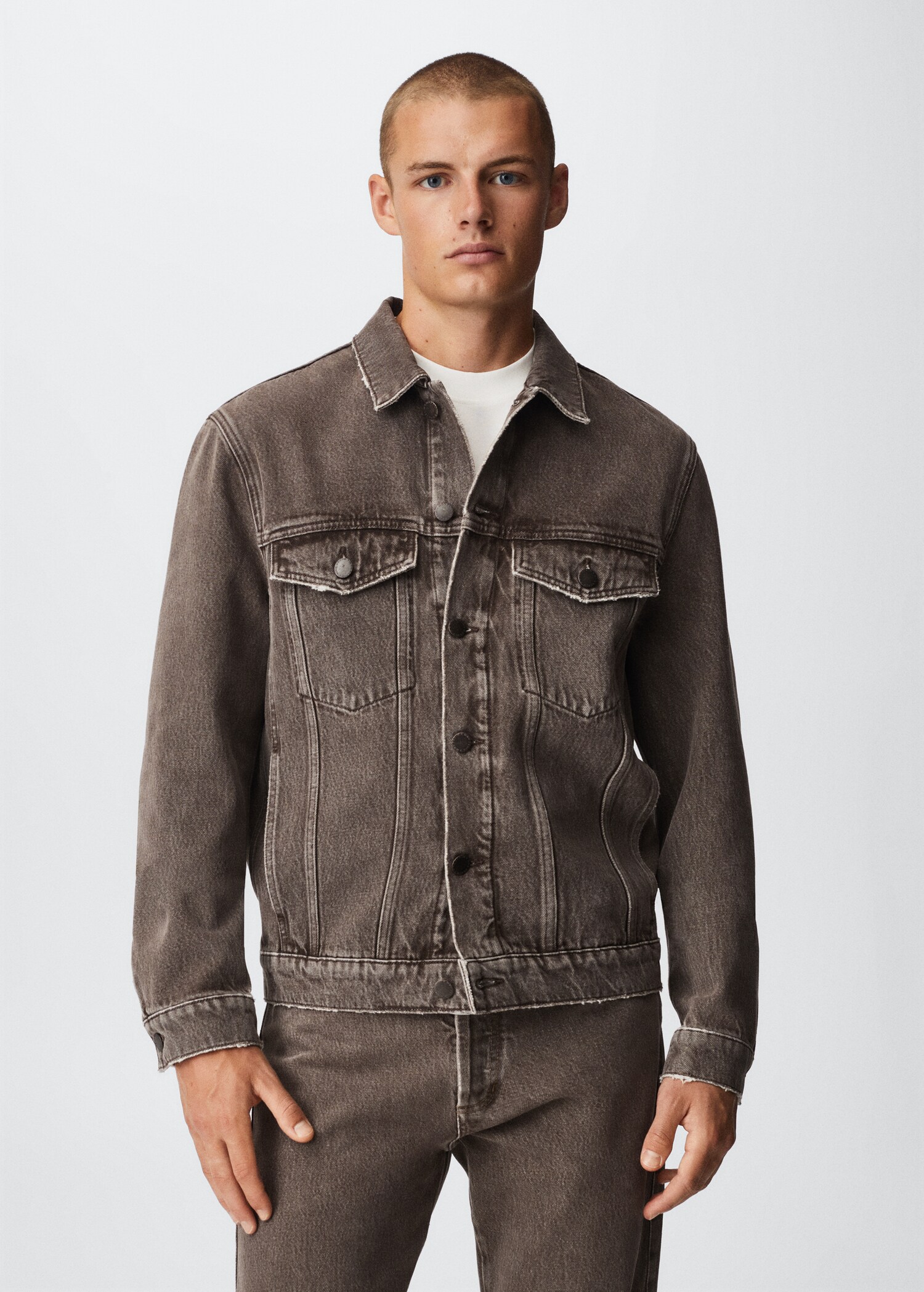 Oversize-Jeansjacke - Detail des Artikels 3