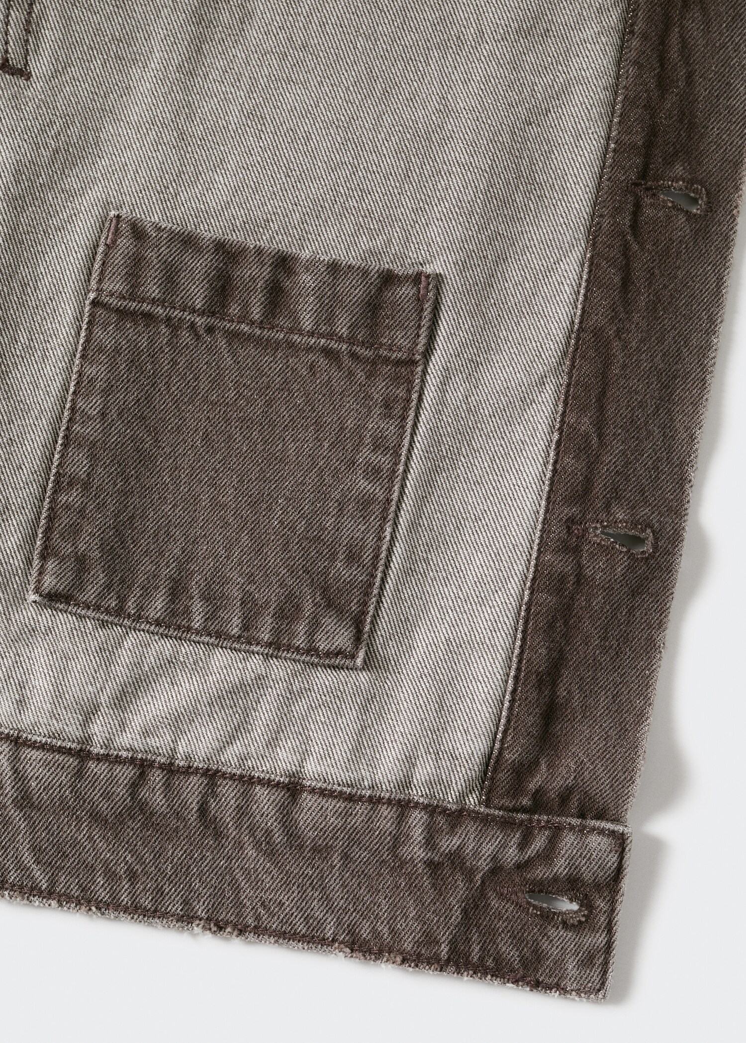 Oversize-Jeansjacke - Detail des Artikels 8