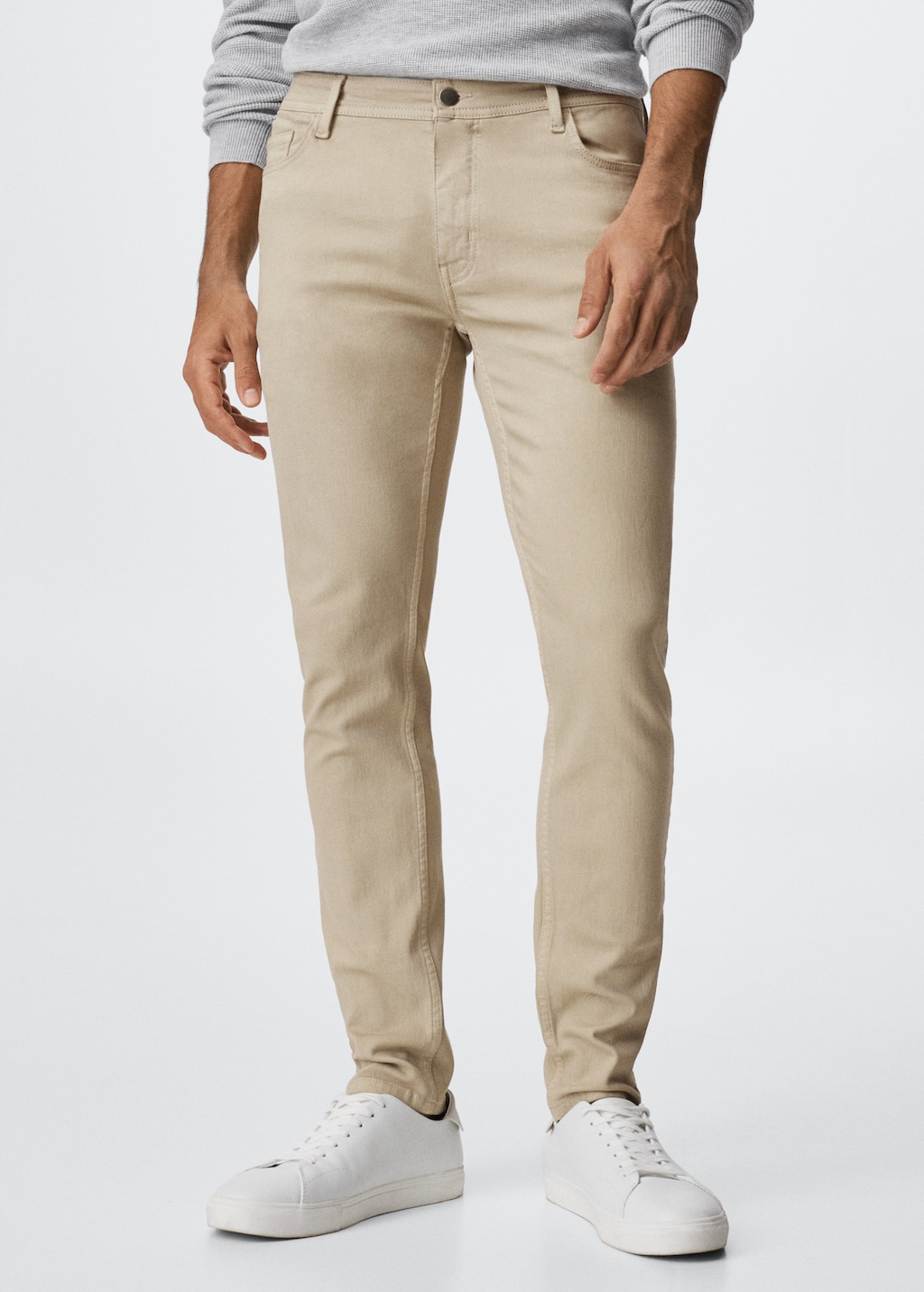 Colour skinny jeans Men MANGO China