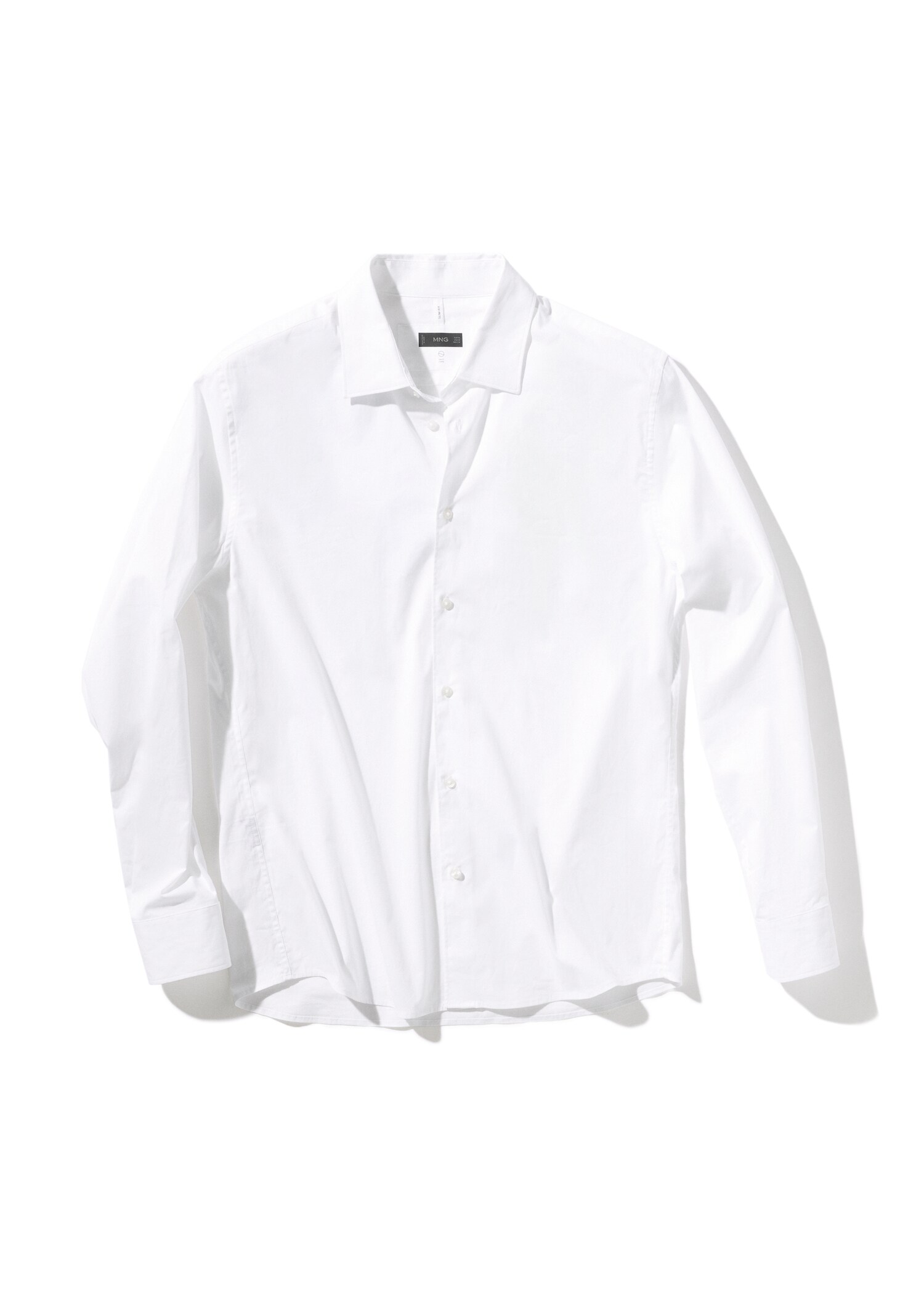 Slim fit stretch cotton shirt - Details of the article 9