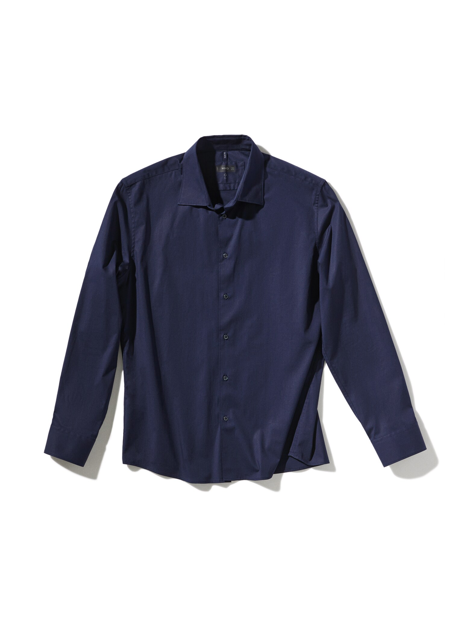 Slim fit stretch cotton shirt - Details of the article 9