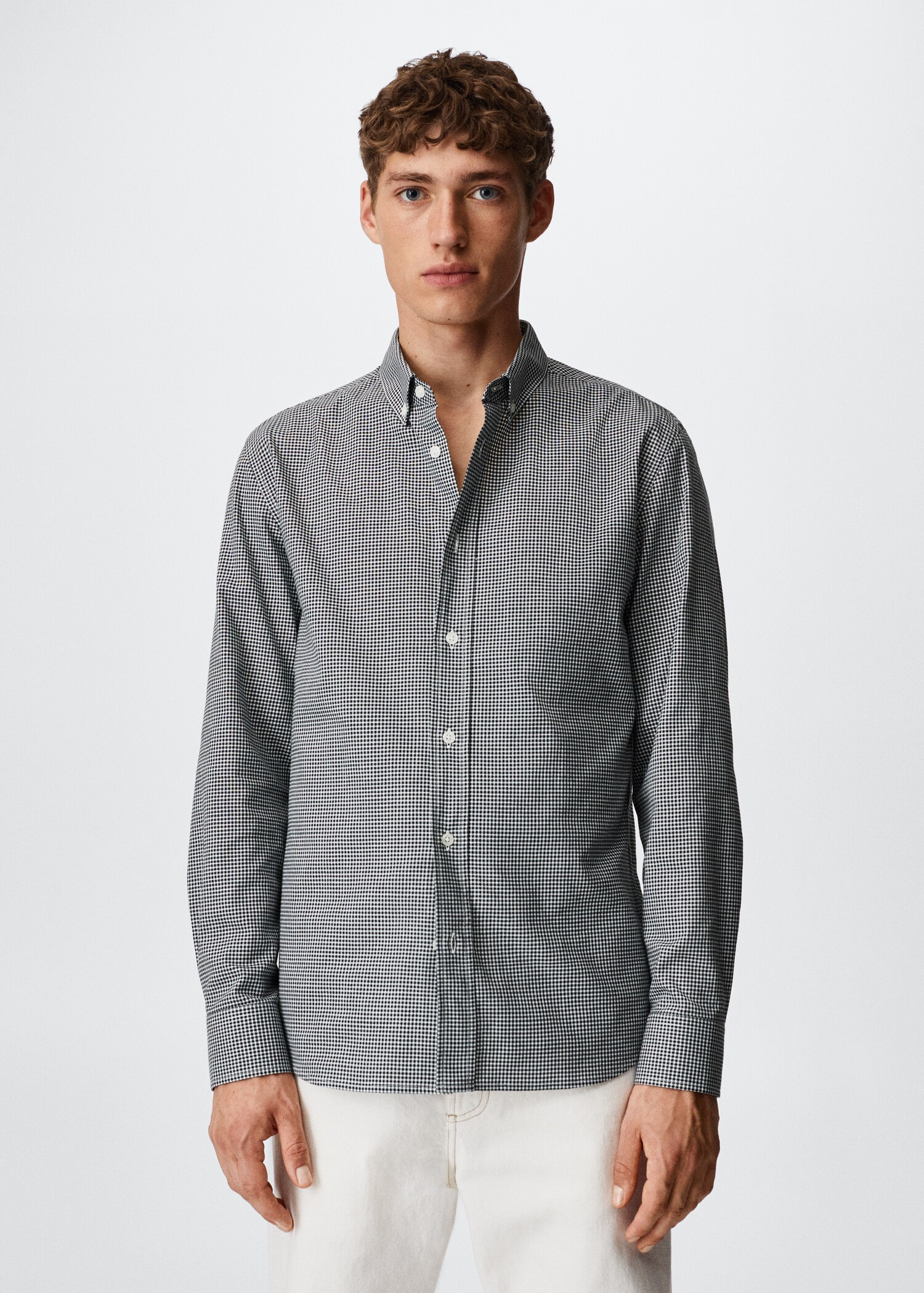 Camicia cotone quadri - Piano medio