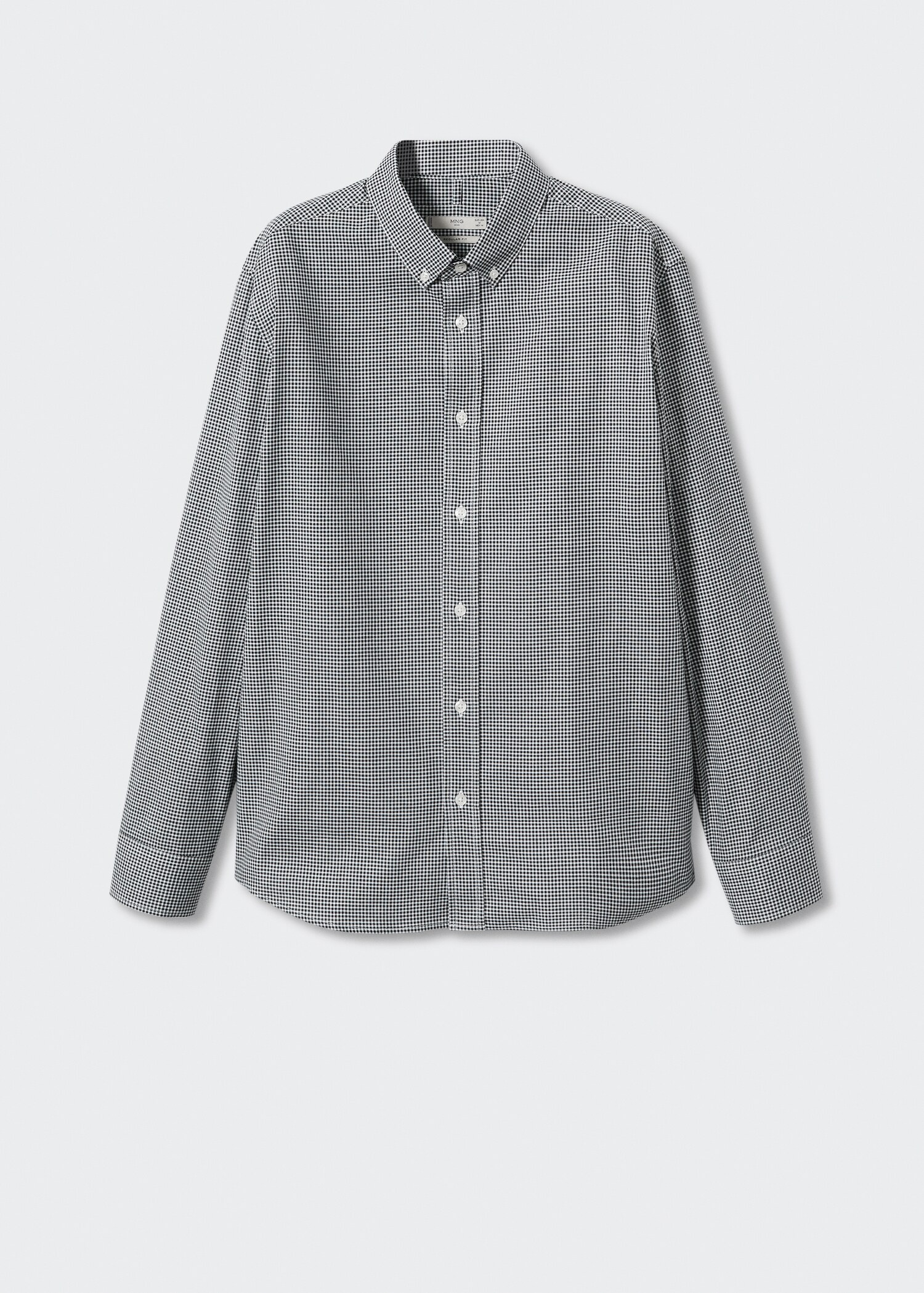 Camicia cotone quadri - Articolo senza modello