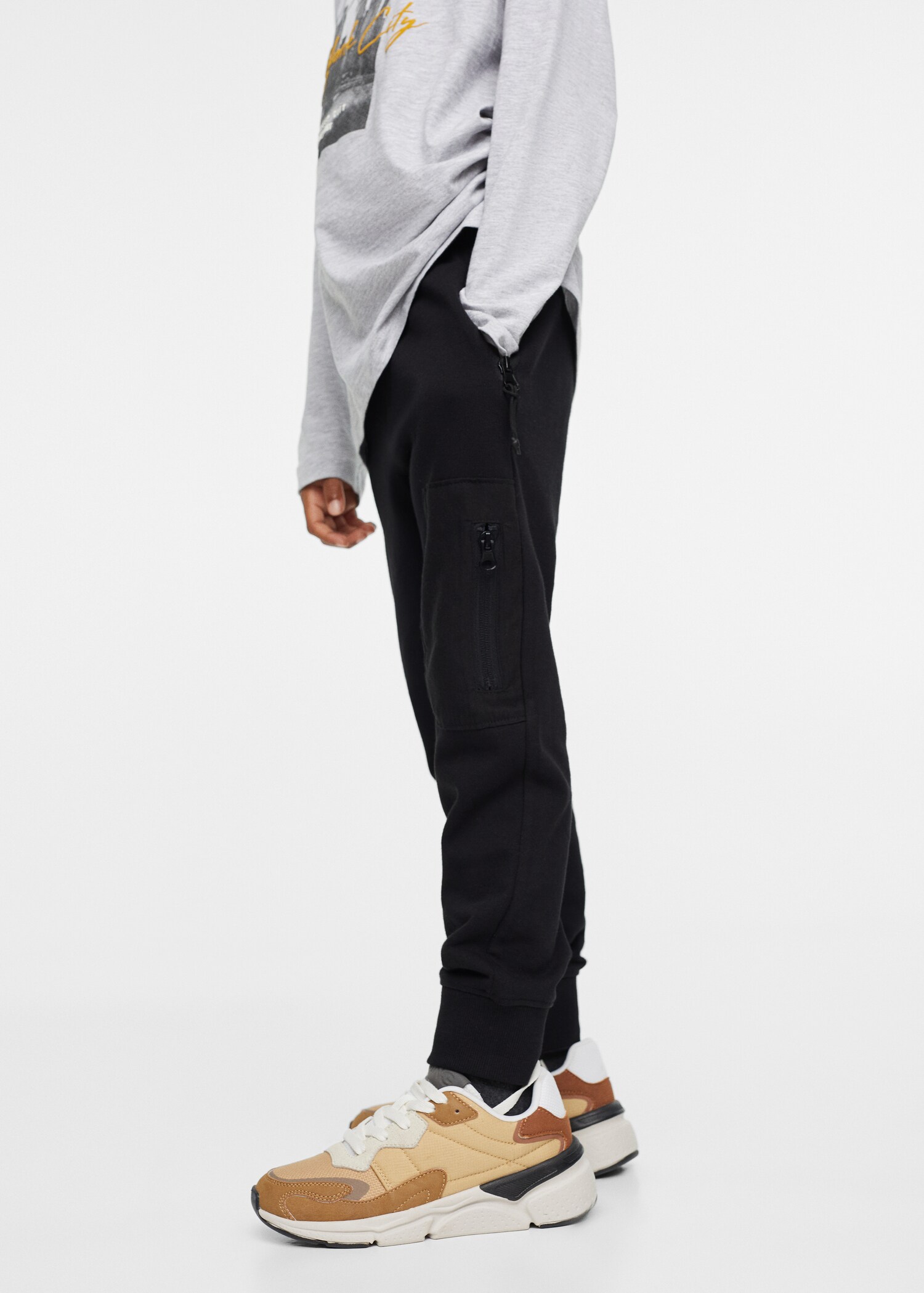 Pantaloni jogger zip - Dettaglio dell'articolo 6