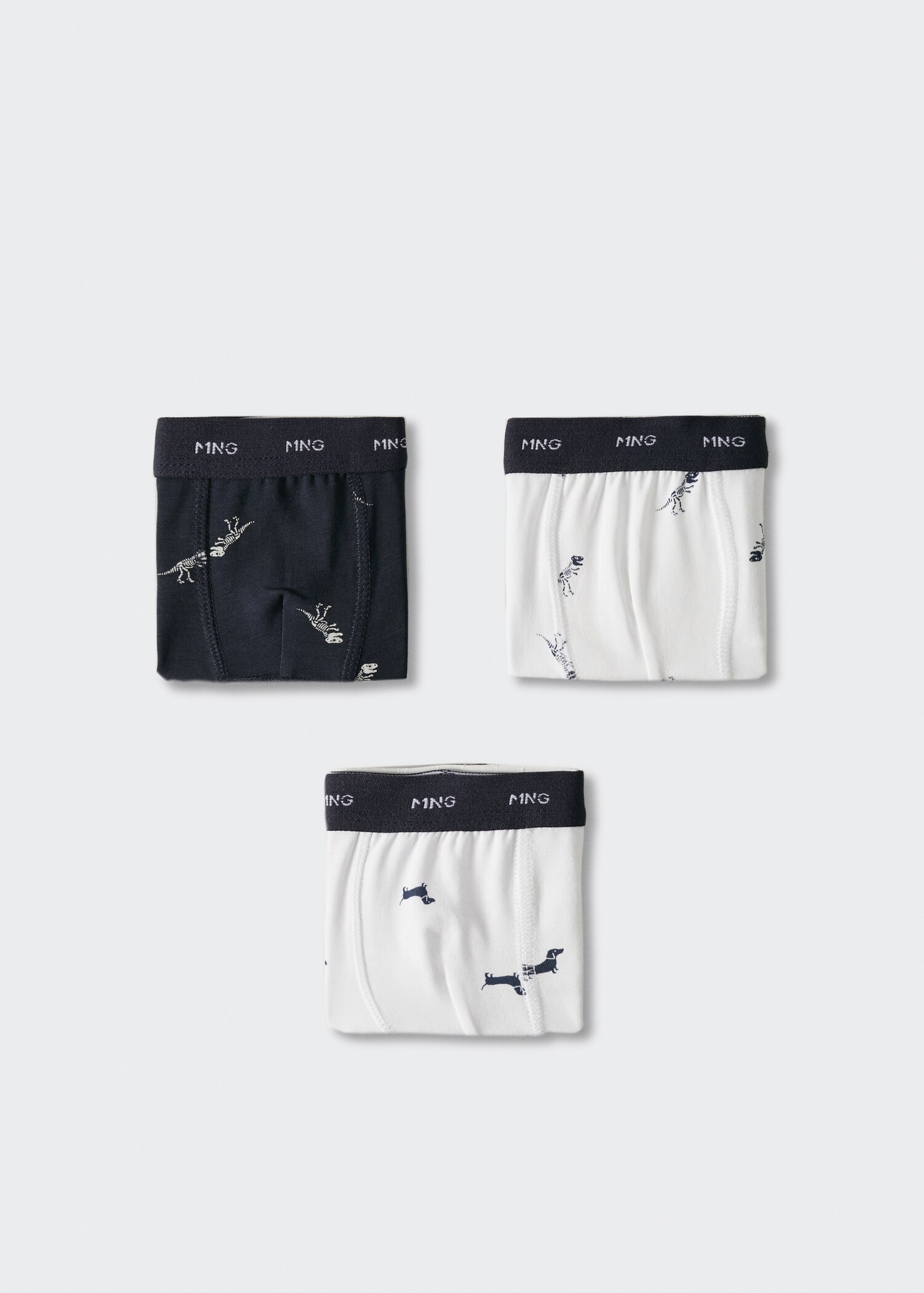 3er-Pack kombinierte Boxershorts - Artikel ohne Model