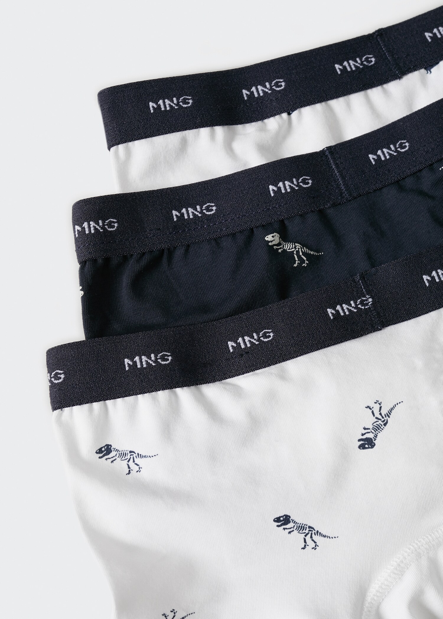 3er-Pack kombinierte Boxershorts - Rückseite des Artikels